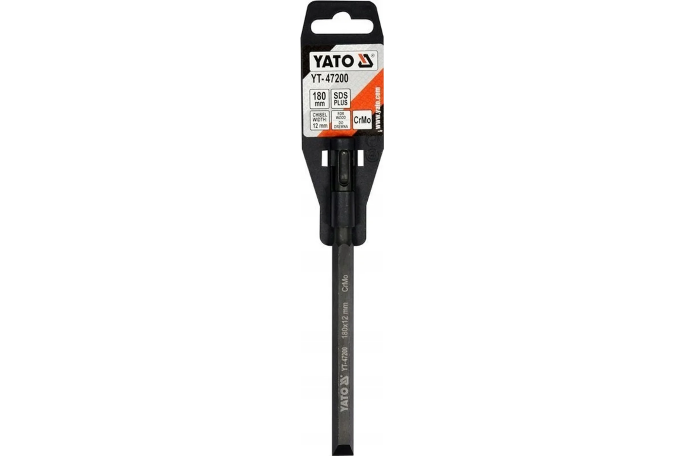 Стамеска по дереву SDS-plus 12х180 мм YATO YT-47200