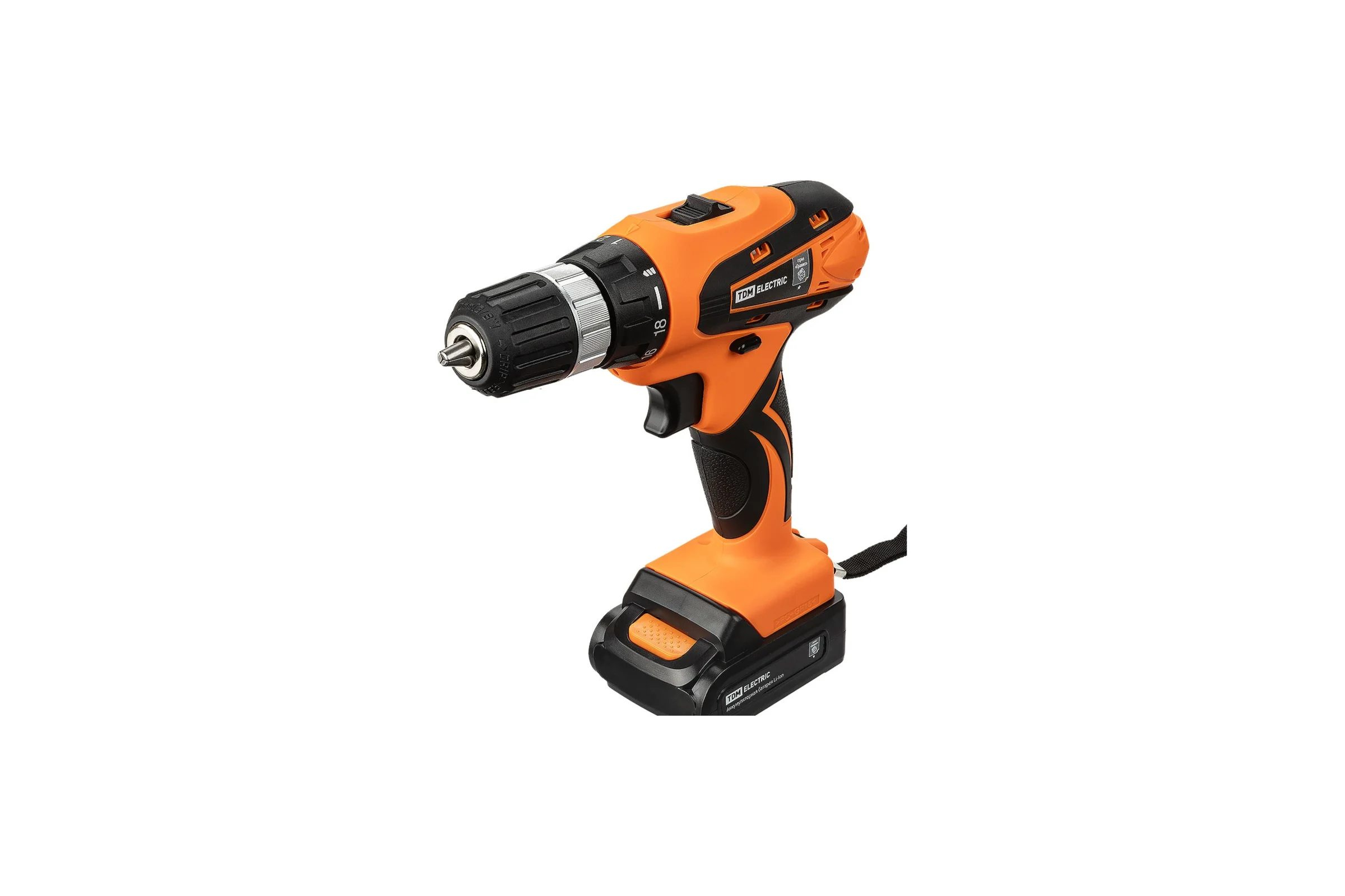 Аккумуляторная дрель-шуруповерт TDM ELECTRIC ДША-12-Л1 ТМ SQ1030-0201