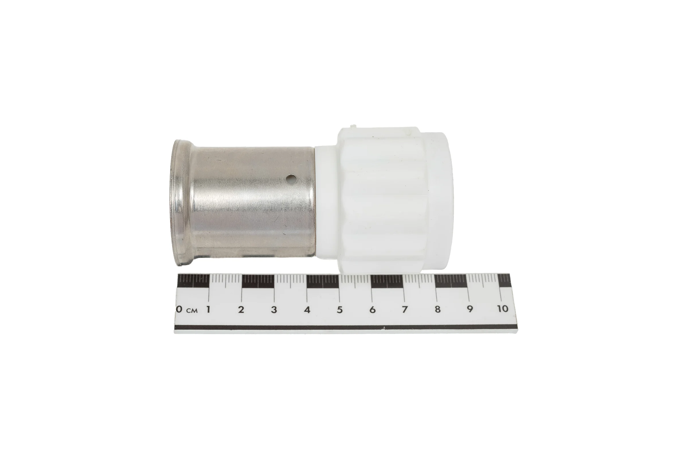 Муфта HENCO ВР, ПВДФ пресс, белая, 32x1" 18PKW-3206
