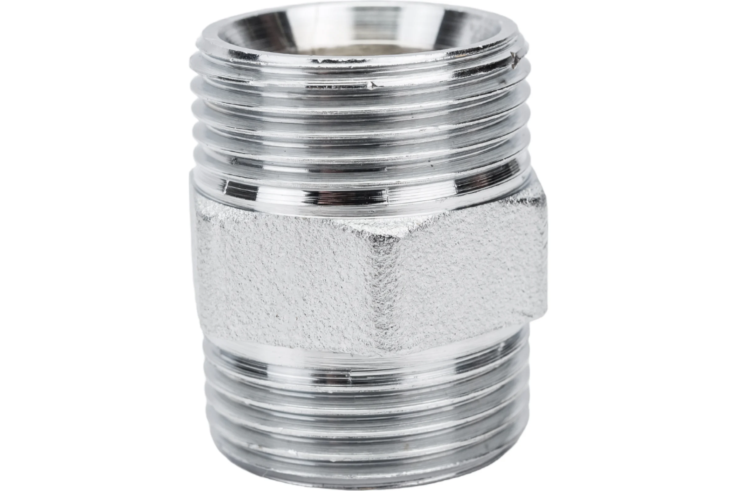 Ниппель FAR хромированный, 3/4"EU х 3/4"EU FC 5800 34