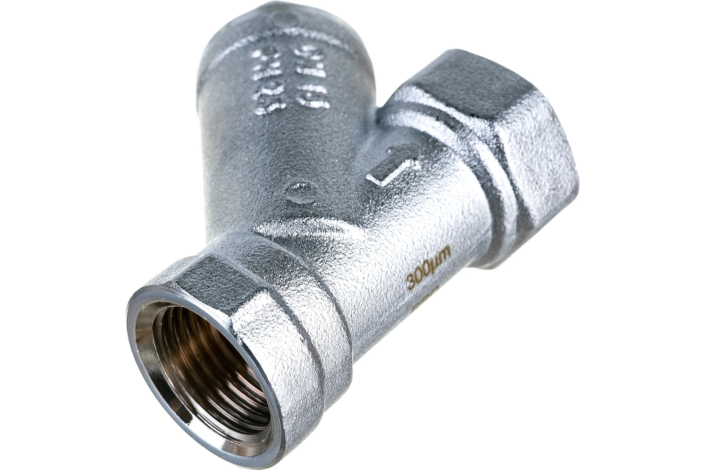 Грязевик FAR 1/2" ВР-ВР, 300C мкм, хромированный FA 2390 12300C