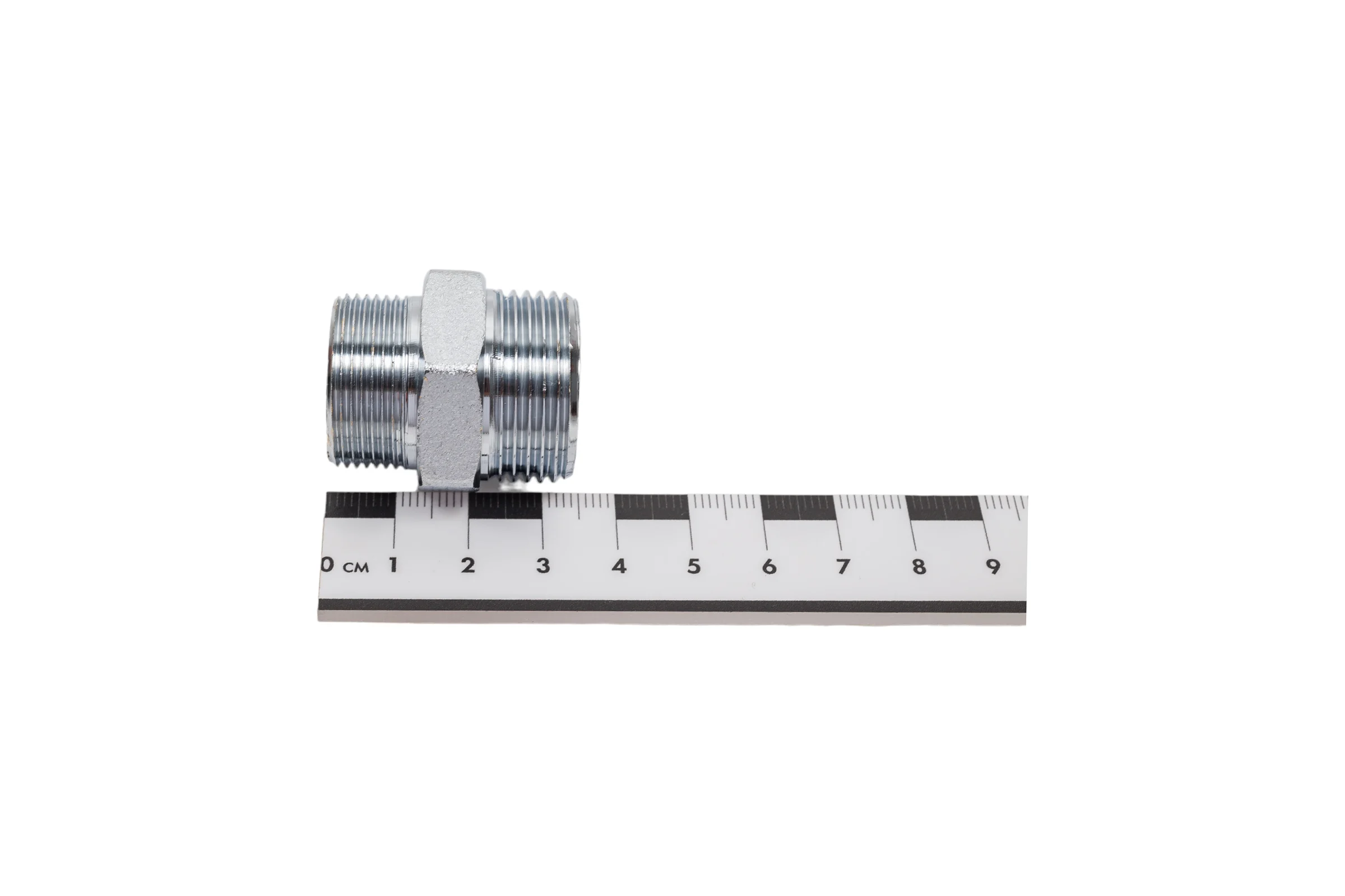 Хромированный переходник FAR 3/4"НР - М24x19 FC 5010 C34