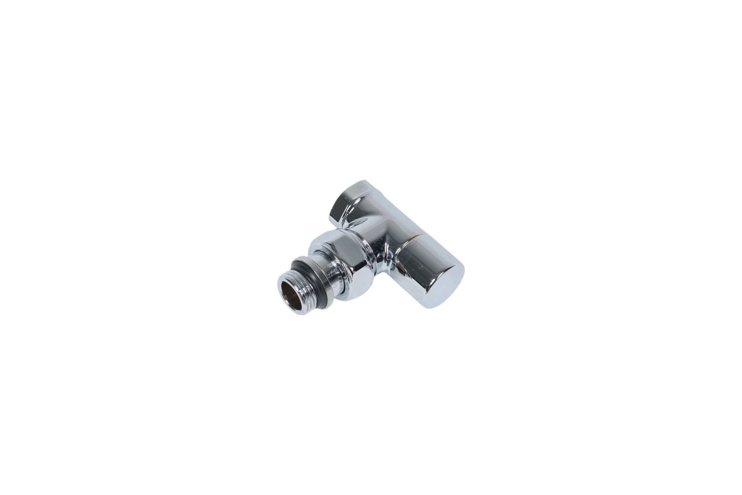 Запорный вентиль FAR угловой, 1/2" ВР серебро, EPDM / аналог FL 0165 FL 0138 12P