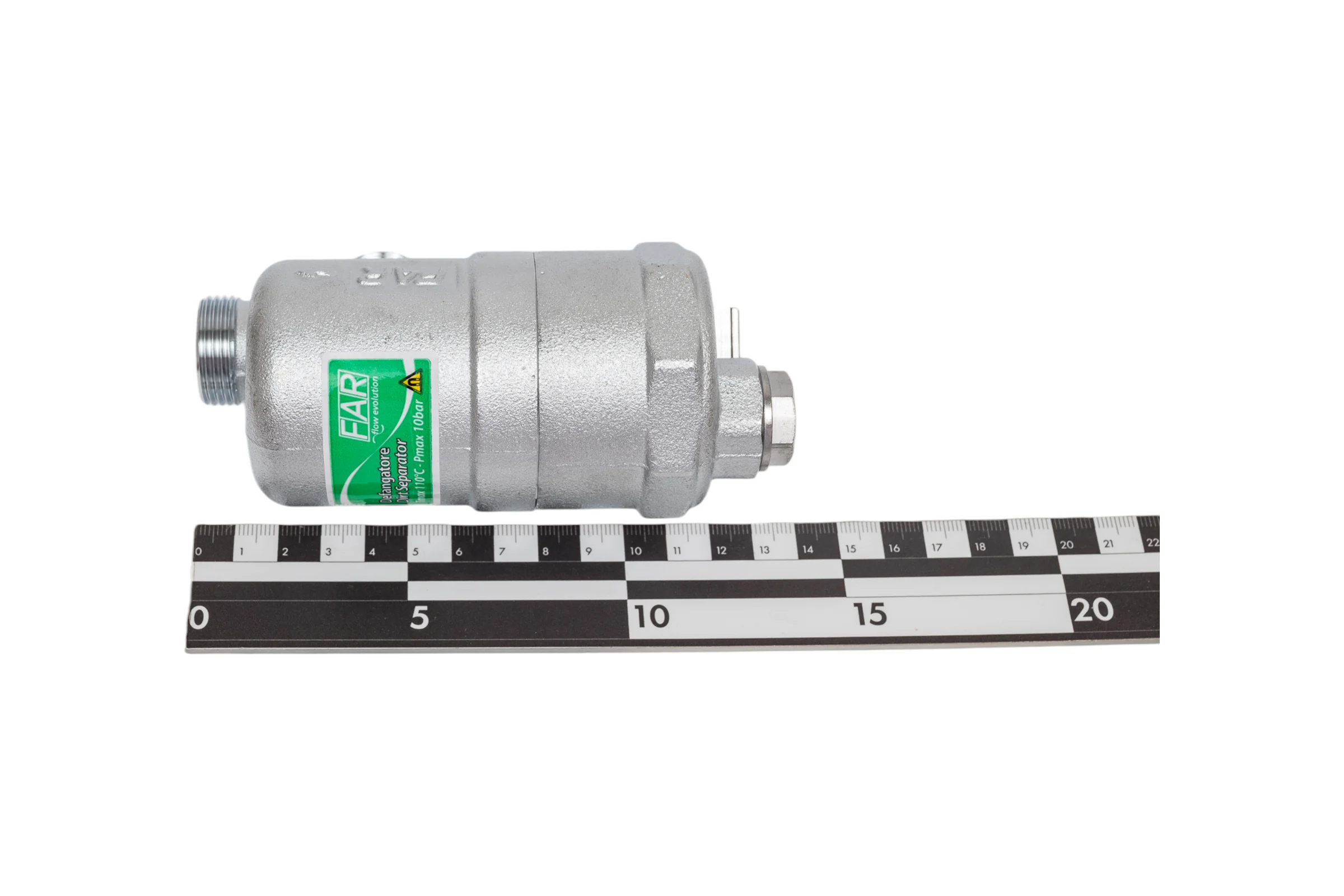 Грязеуловитель FAR COMPACT с магнитными вставками, 3/4", накидная гайка FA 2273 34