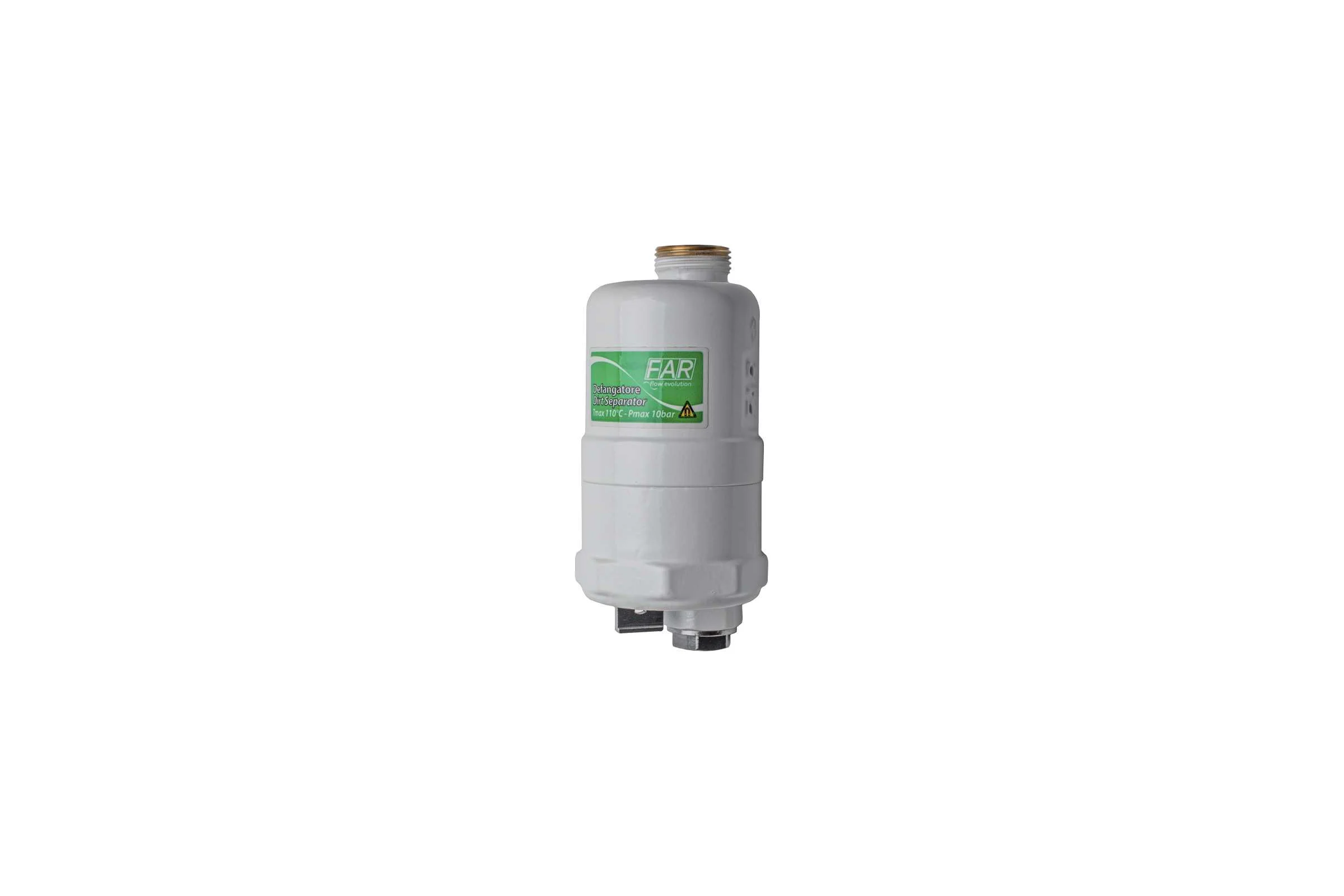 Грязеуловитель FAR COMPACT белый корпус, с магнитными вставками, 3/4", накидная гайка FA 2275 34