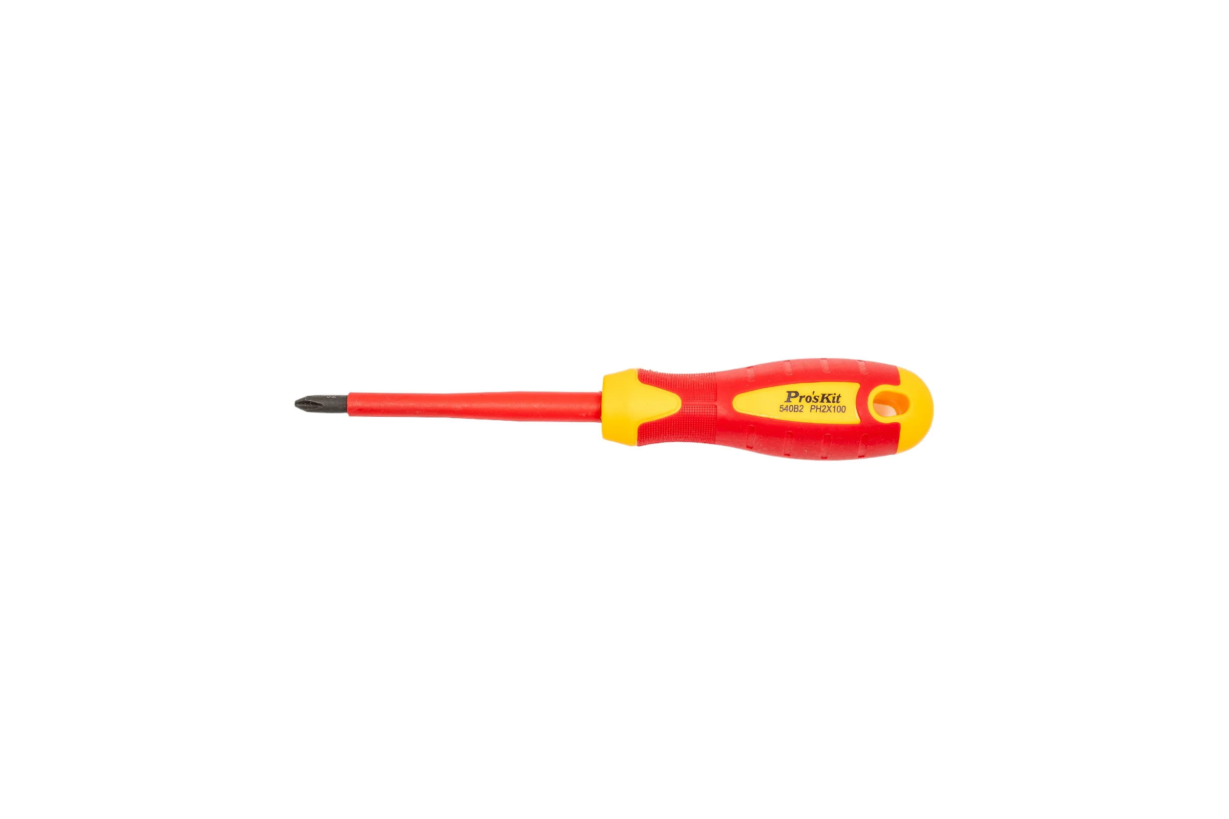 Диэлектрическая отвертка ProsKit SD-810-P2 1000В (+ #2x100) 00469024