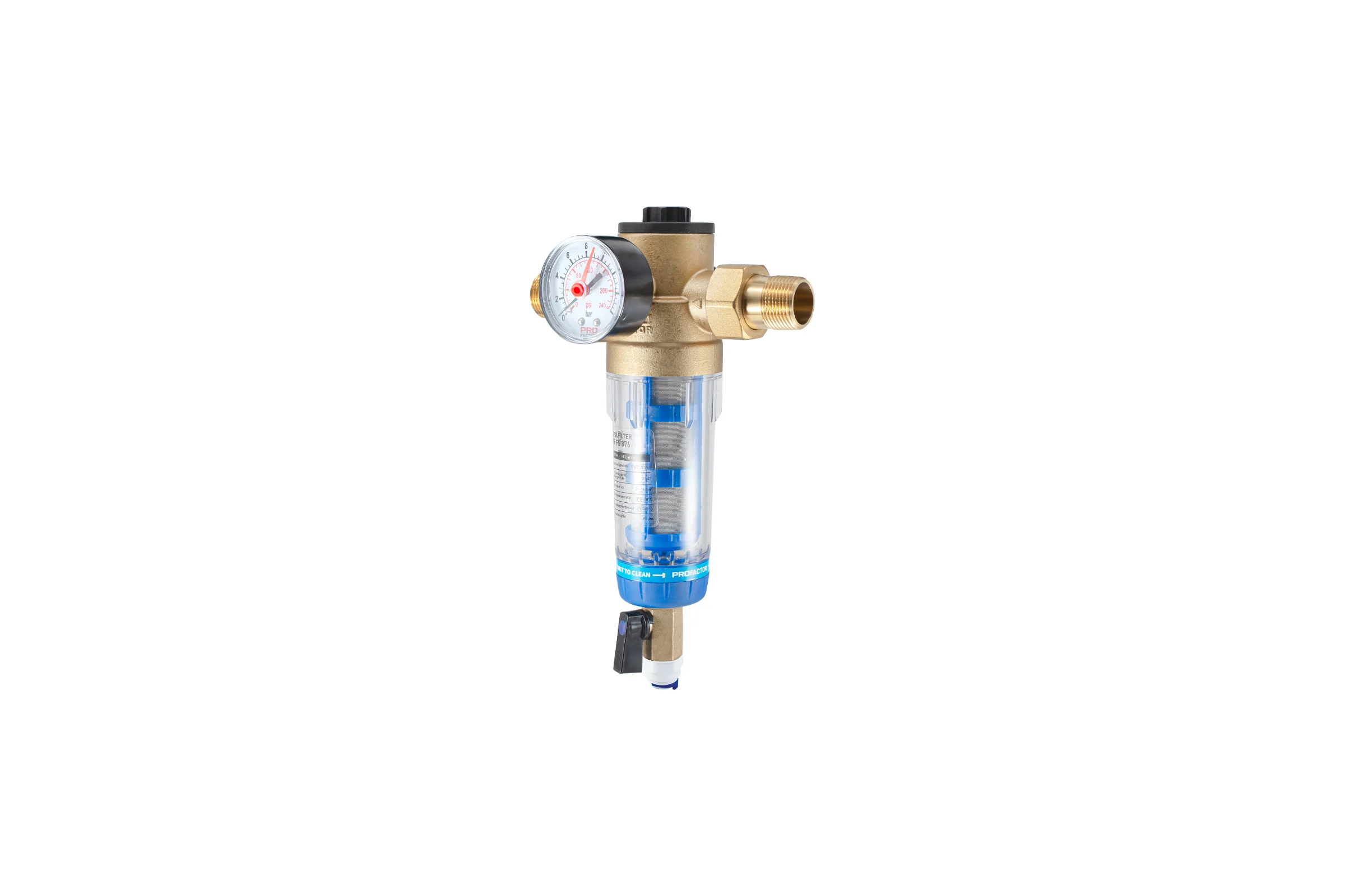 Фильтр с системой очистки PROFACTOR 1/2"-3/4" PF FS 876