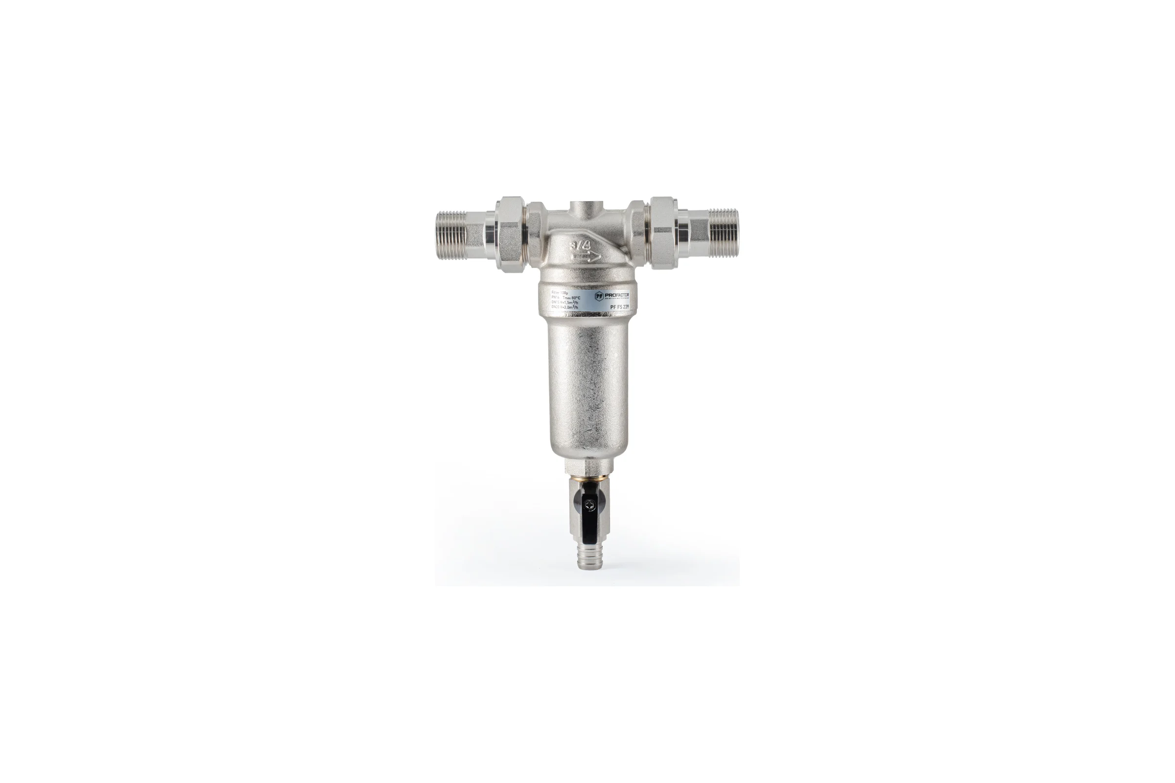 Фильтр промывной для горячей воды PROFACTOR 3/4" PF FS 239.20