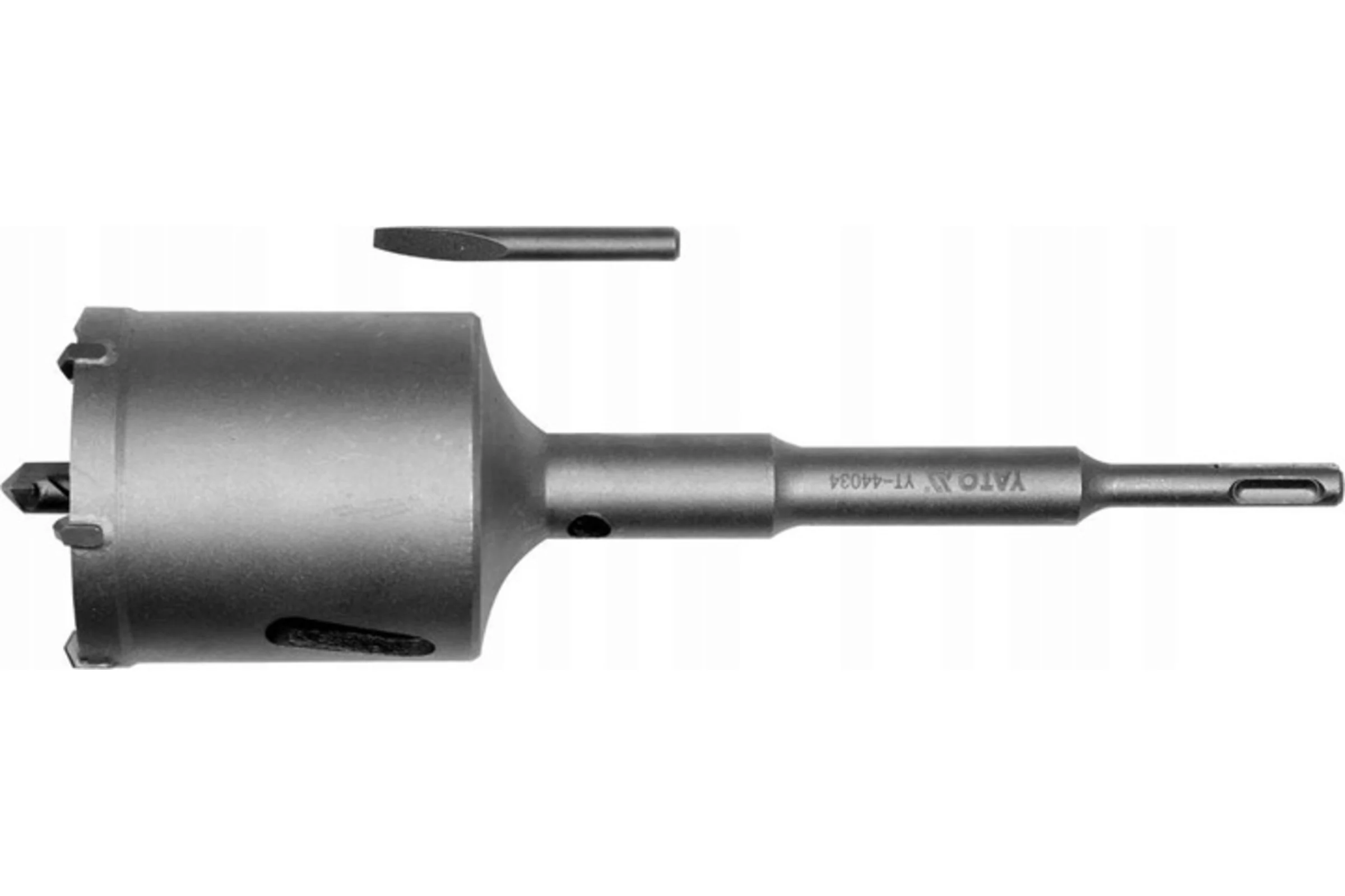 Коронка монолитная для бетона 82 мм, SDS-PLUS YATO YT-44034
