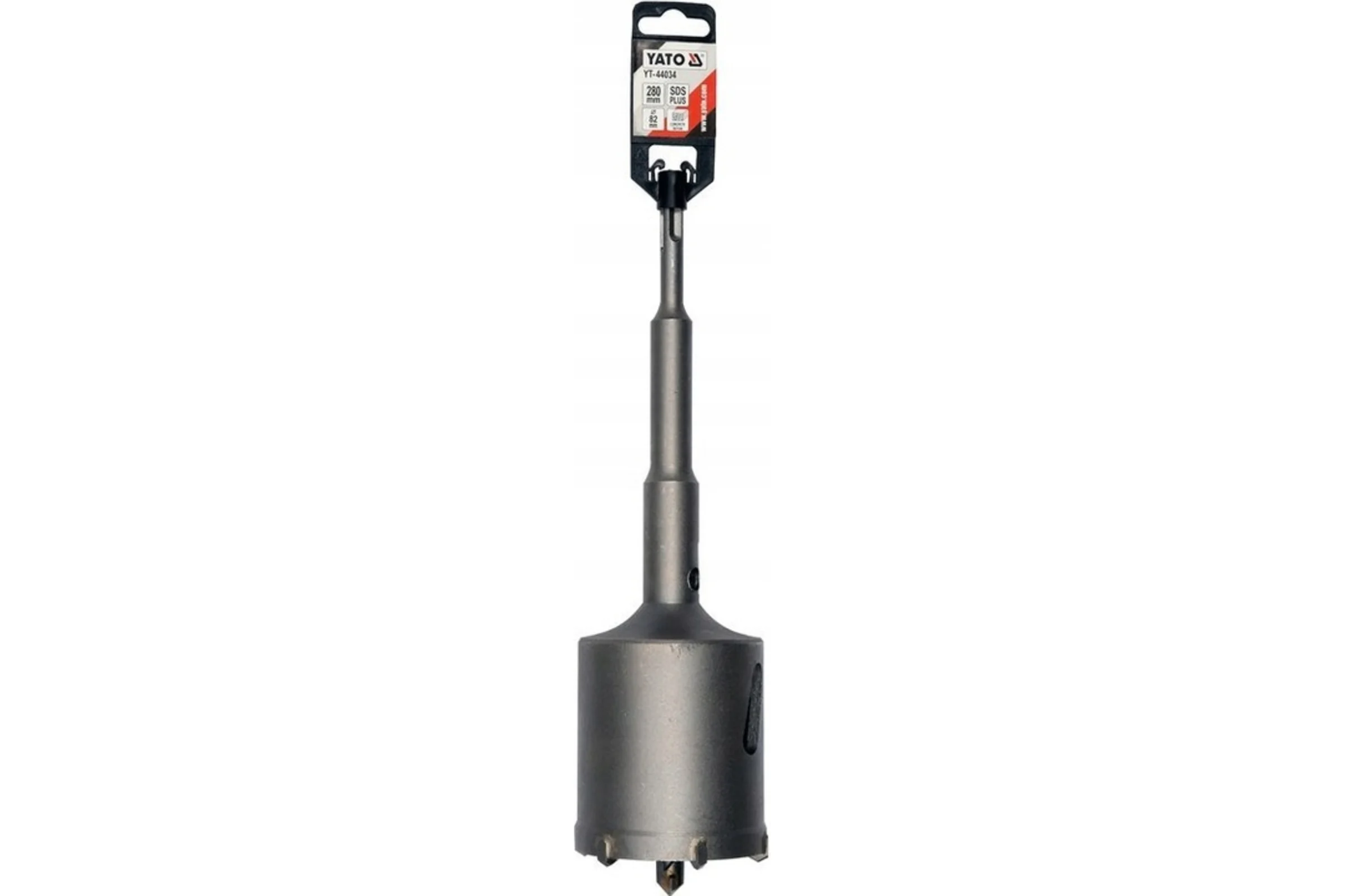 Коронка монолитная для бетона 82 мм, SDS-PLUS YATO YT-44034