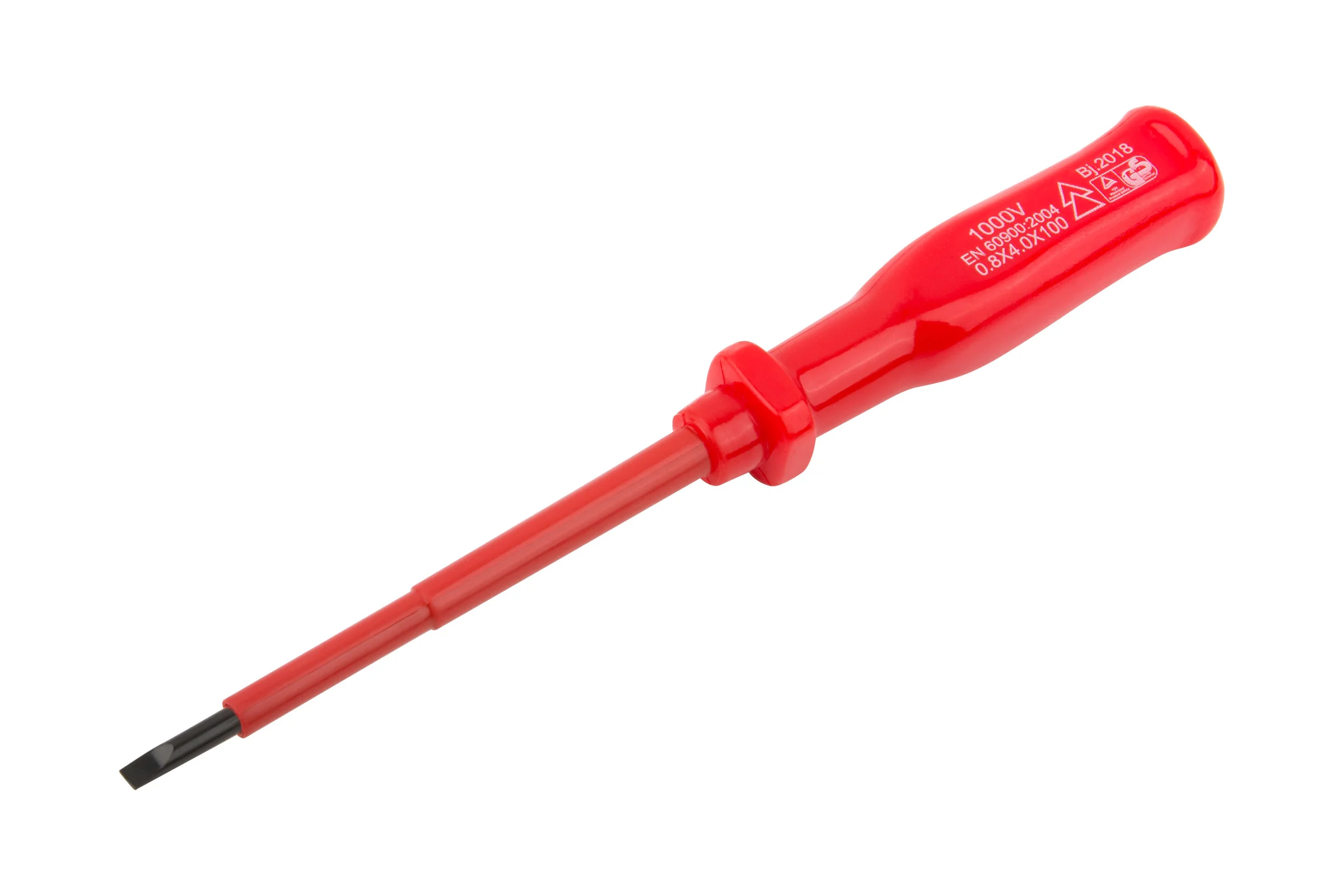 Изолированная отвертка CrV 1000V 4х100 мм FIT 55802