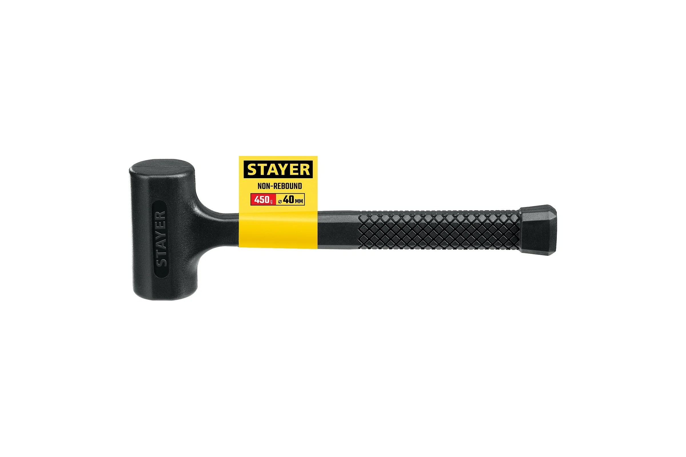 Цельнолитой безынерционный молоток STAYER 450 г, 40 мм 2042-450