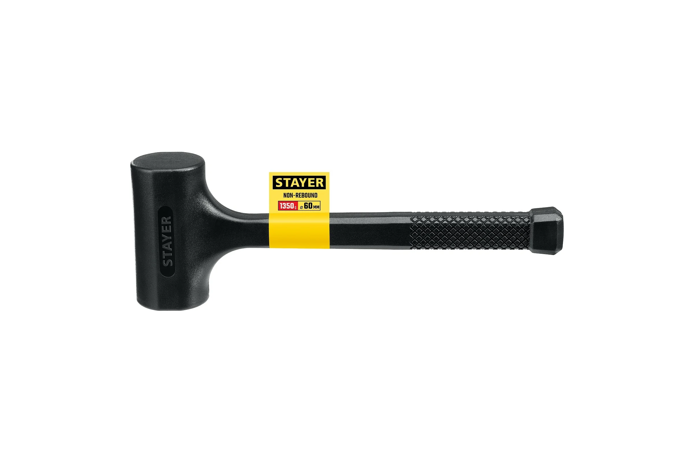 Цельнолитой безынерционный молоток STAYER 1350 г, 60 мм 2042-1350