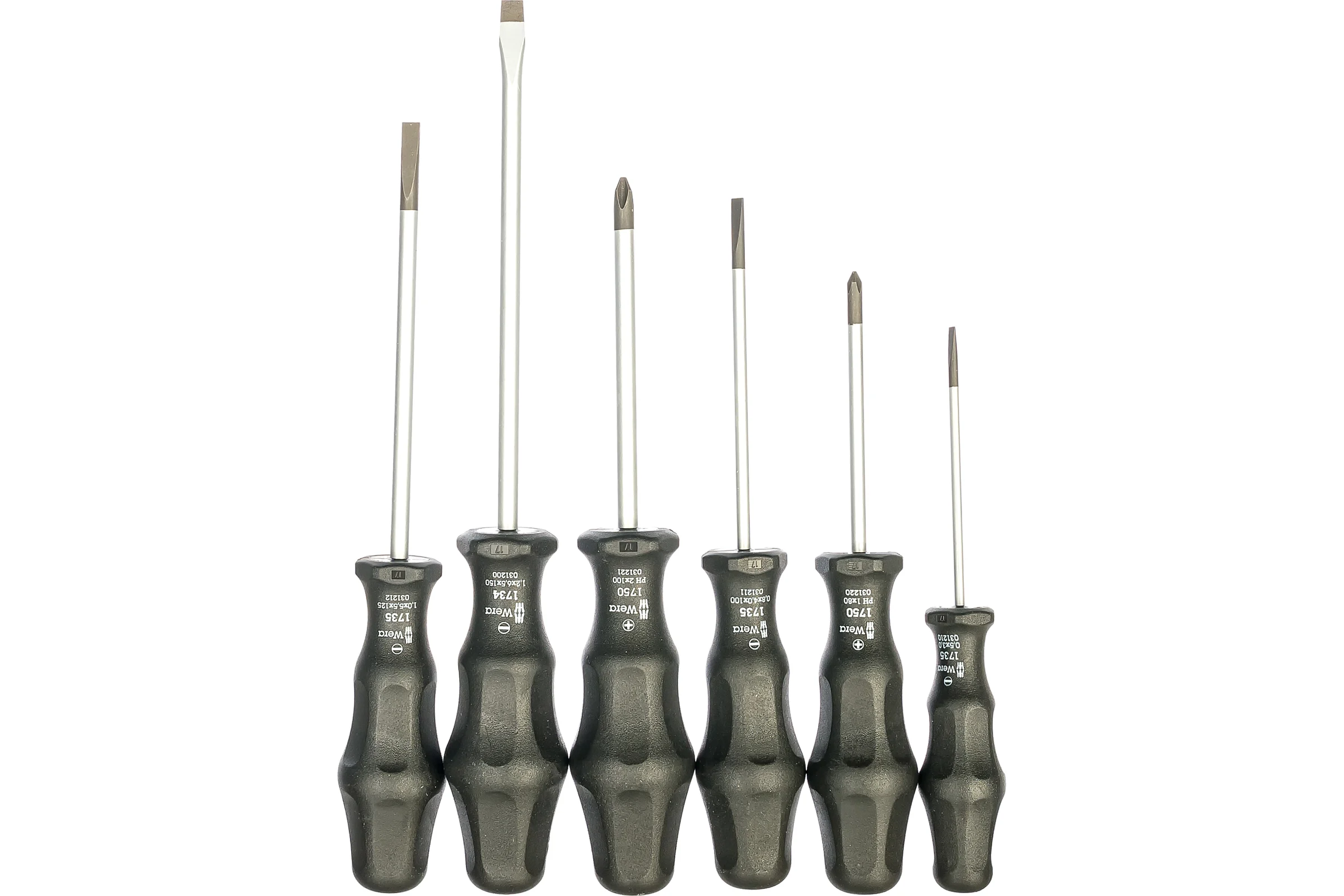 Набор отверток 1734/6 SATZ 6TLG / 6 PCS WERA WE-031280