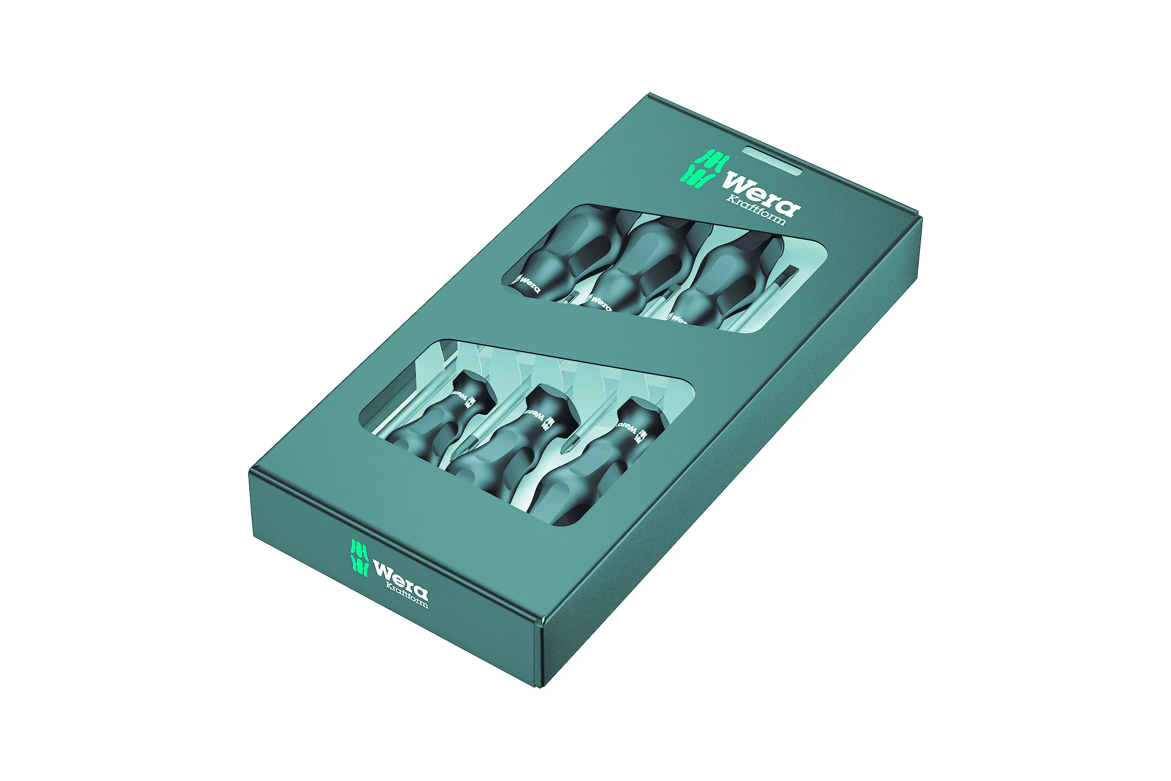 Набор отверток 1734/6 SATZ 6TLG / 6 PCS WERA WE-031280