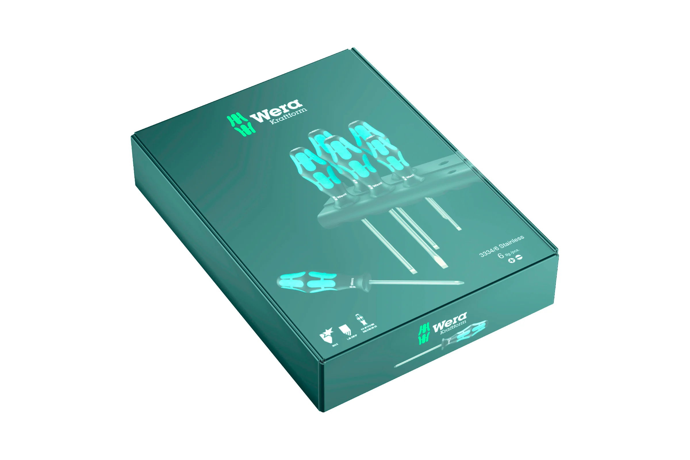 Набор отверток 3334/6 SATZ 6TLG / 6 PCS WERA WE-032060