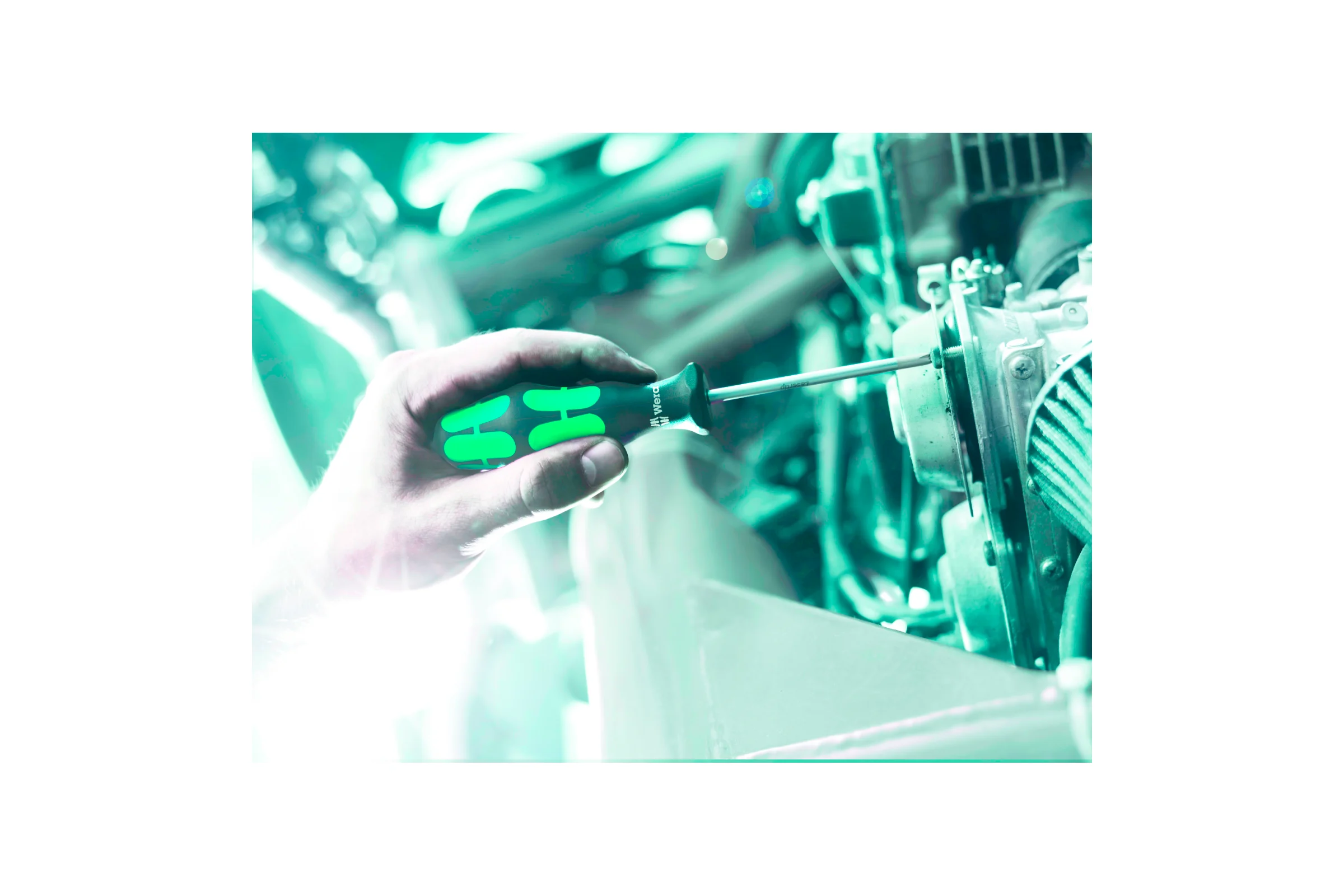 Набор отверток Wera, Kraftform Plus Lasertip с подставкой, 6 предметов, WE-105622