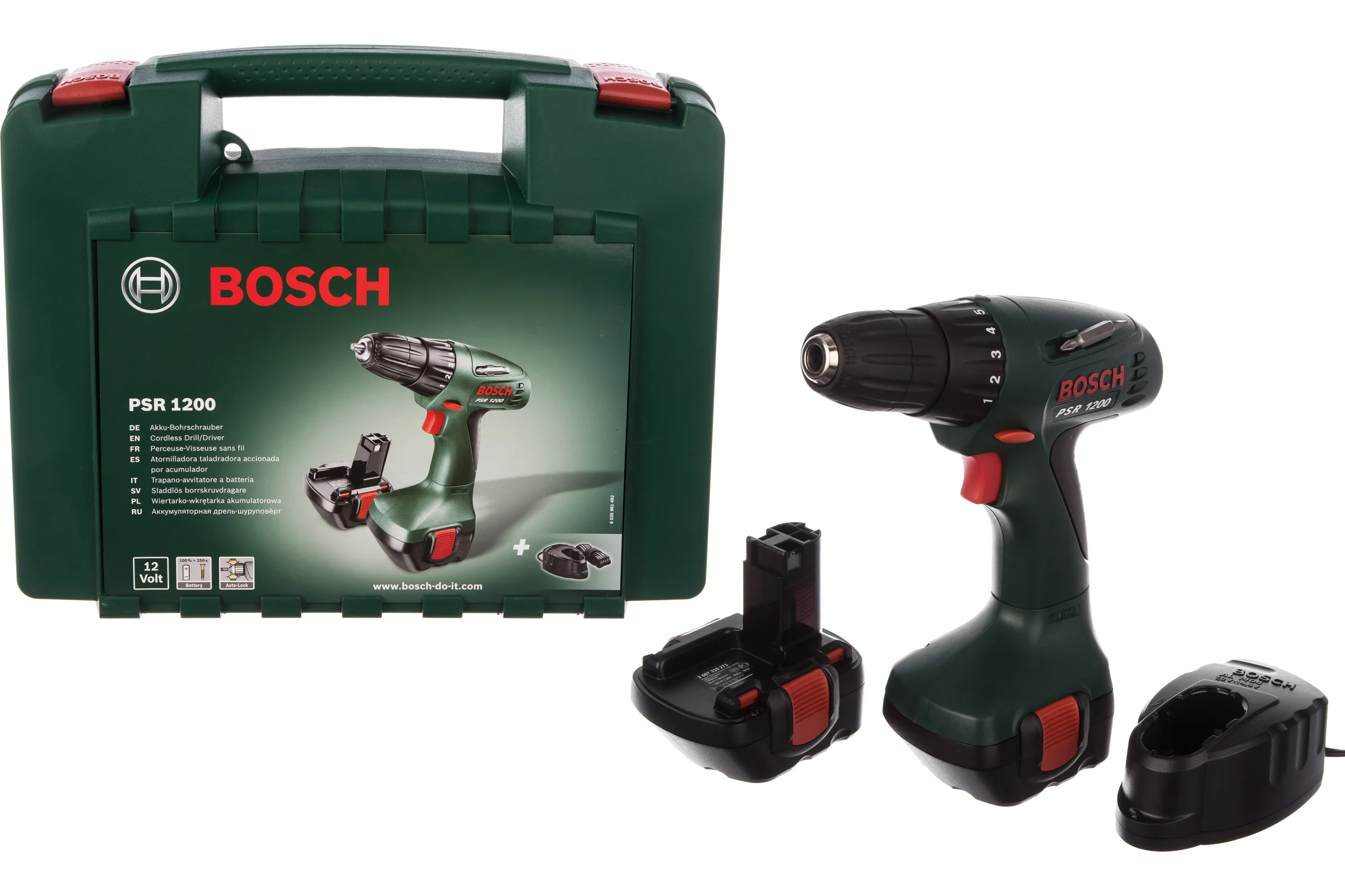 Аккумуляторный шуруповерт Bosch PSR 1200 0.603.944.551