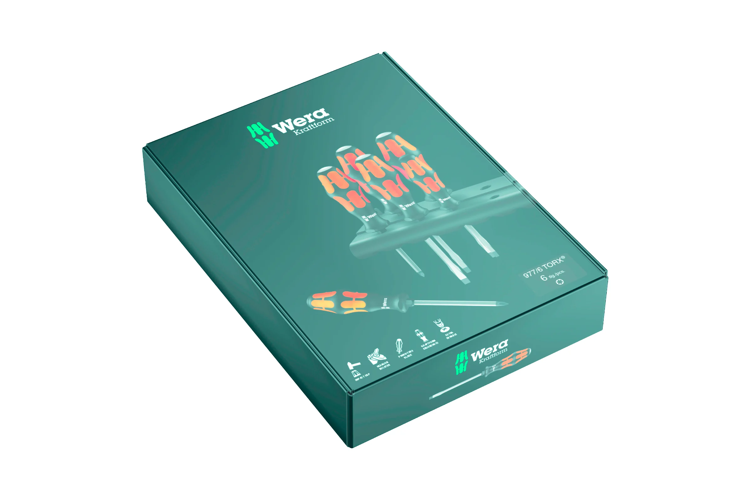 Набор отверток 977/6 SATZ 6TLG WERA WE-024410