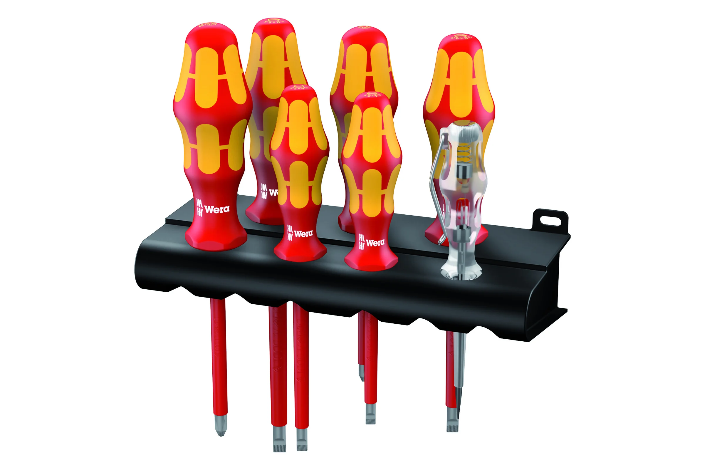 Набор диэлектрических отверток 1000 V 160I/165I/7 SATZ 7TLG. WERA WE-006148