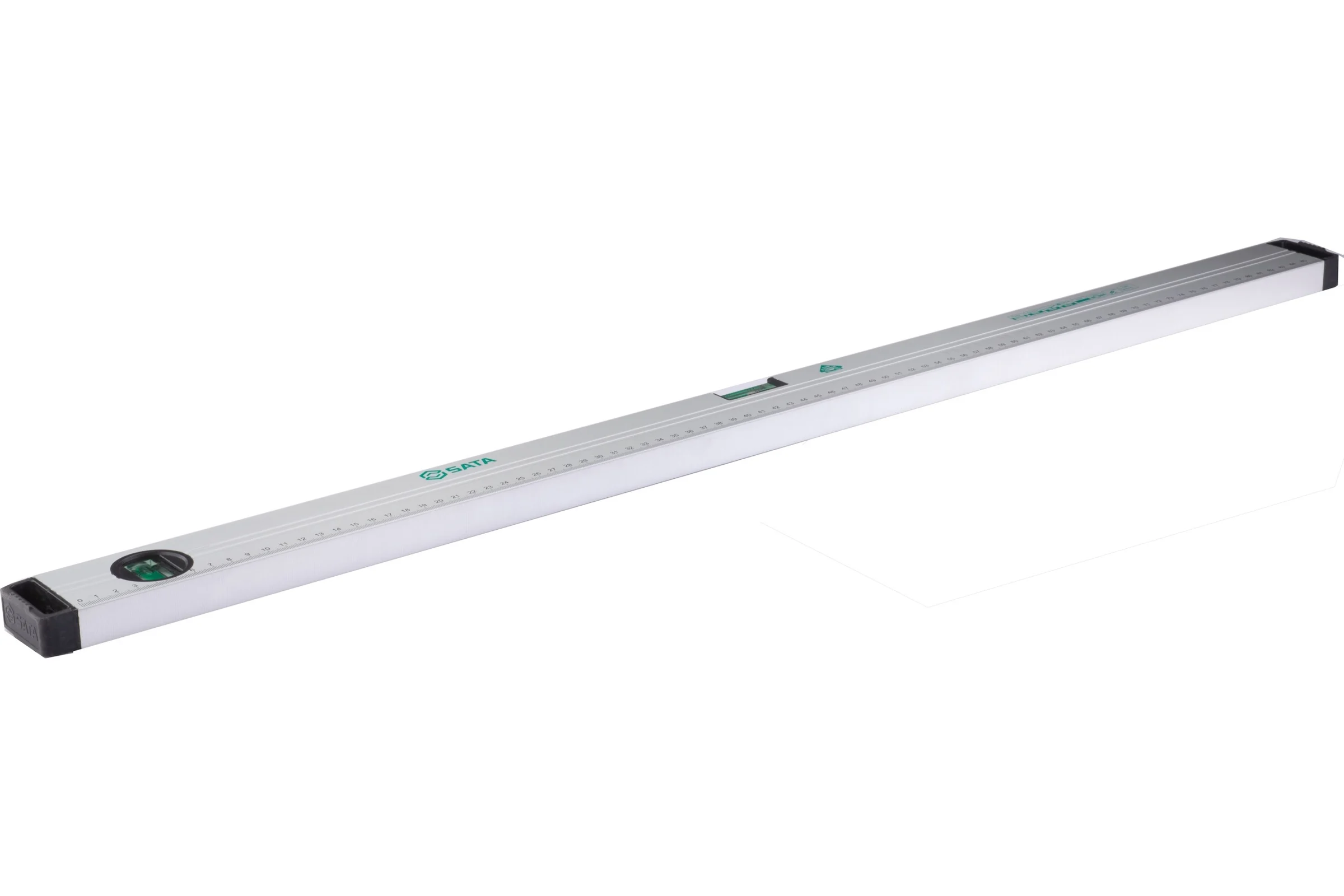 Строительный уровень Sata 1200 мм, 2 колбы, 48" 91606