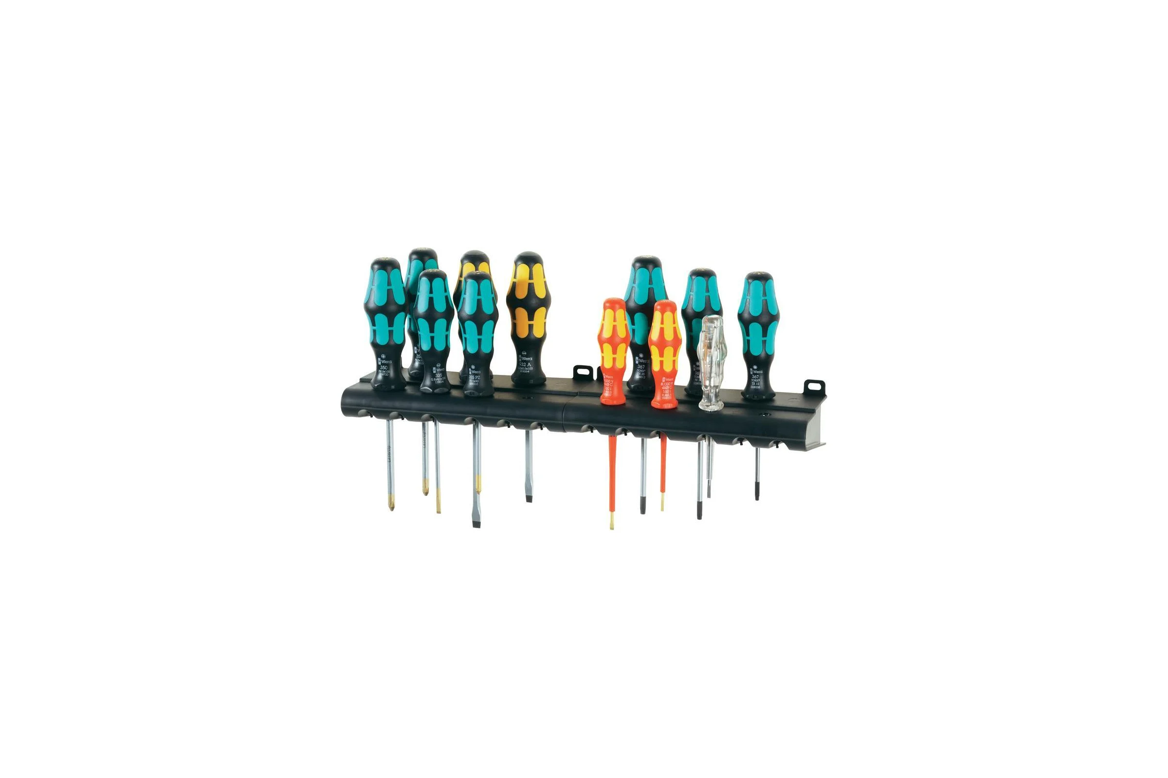 Набор отверток WERA Kraftform12 XXL Set TORX® + 2 Racks WE-051011