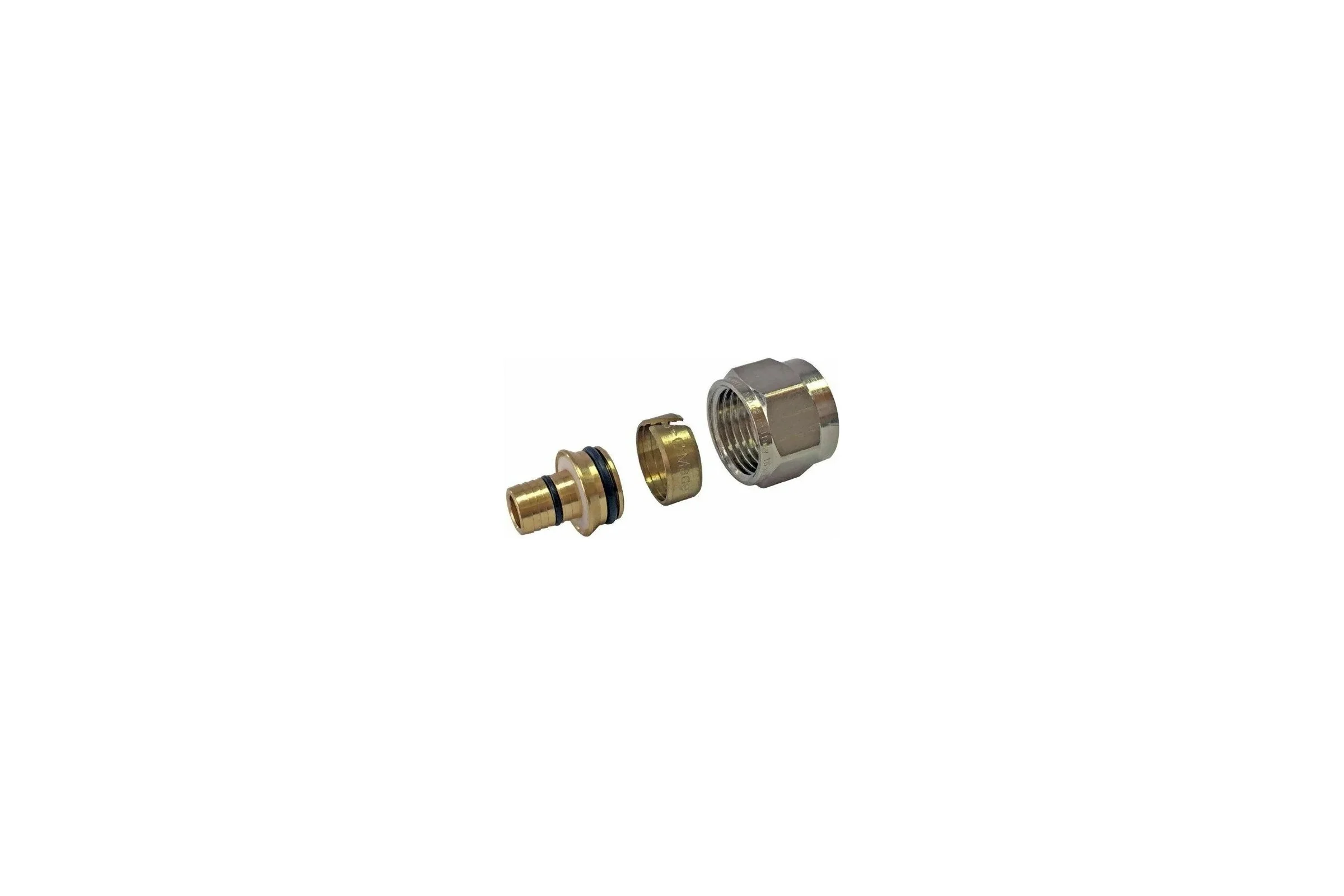 Компрессионный фитинг для труб STOUT PEX-AL-PEX 16x2,6x3/4 SFC-0026-162634 RG008U6F3GQT55