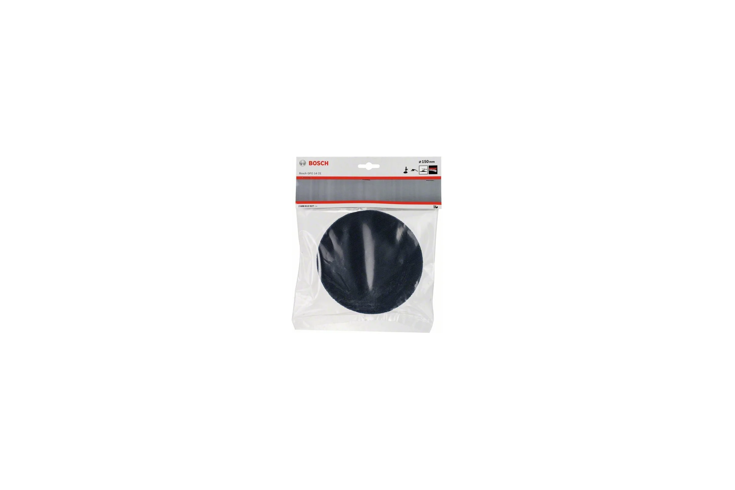 Тарелка опорная для полировальной машины GPO 14 CE Professional (М14; 150 мм) Bosch 2608612027