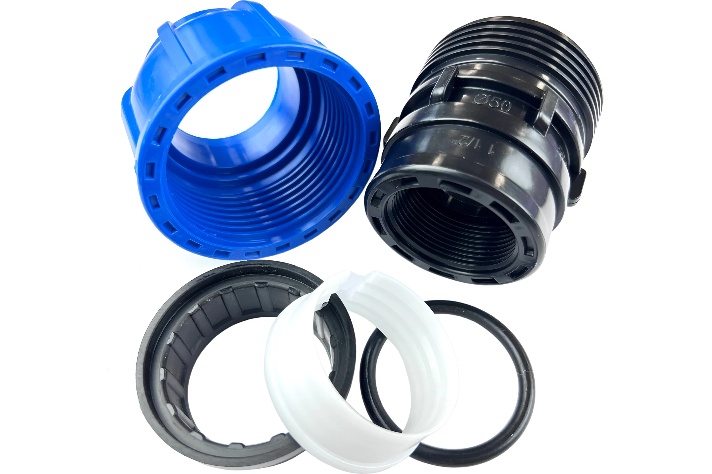 Муфта ПНД соединительная 50 мм - ВР 1 1/2" Boutte 1649250