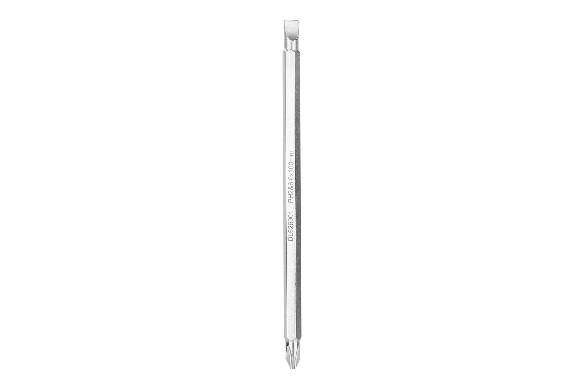 Двухсторонняя отвертка DELI DL626001 PH2+SL6x100 мм 98378