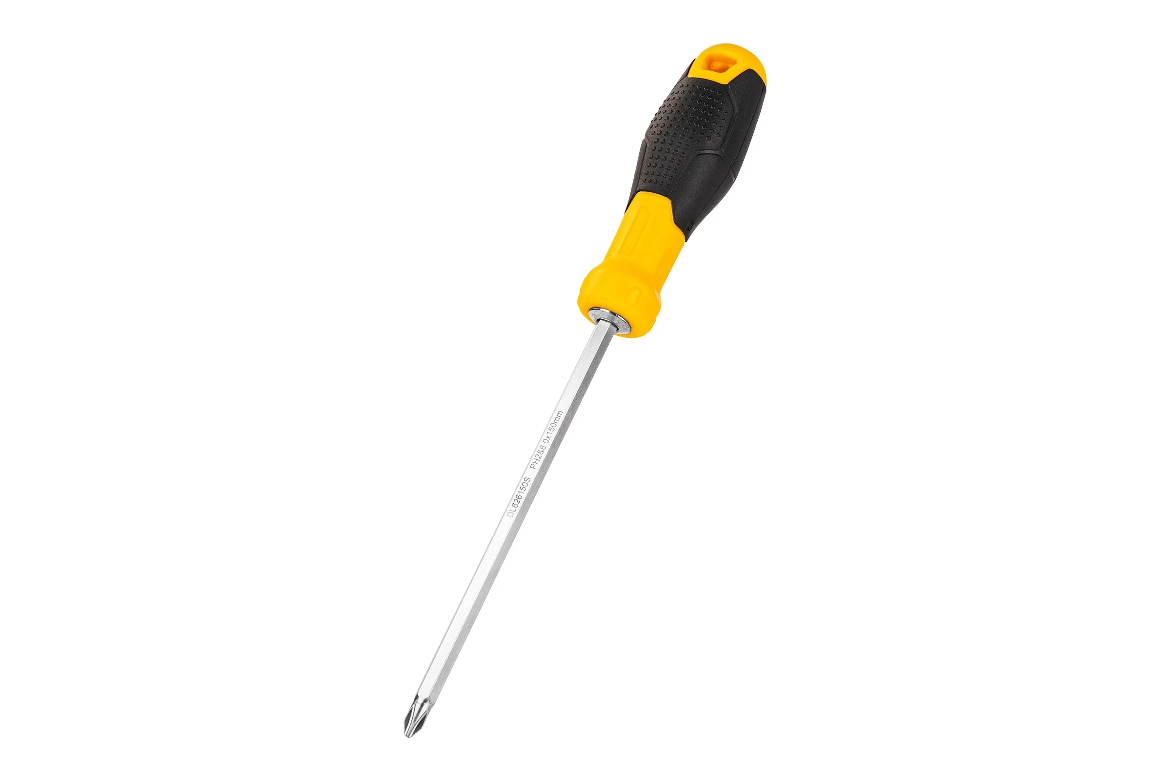 Двухсторонняя отвертка DELI DL626150S PH2+SL6x150 мм 98379