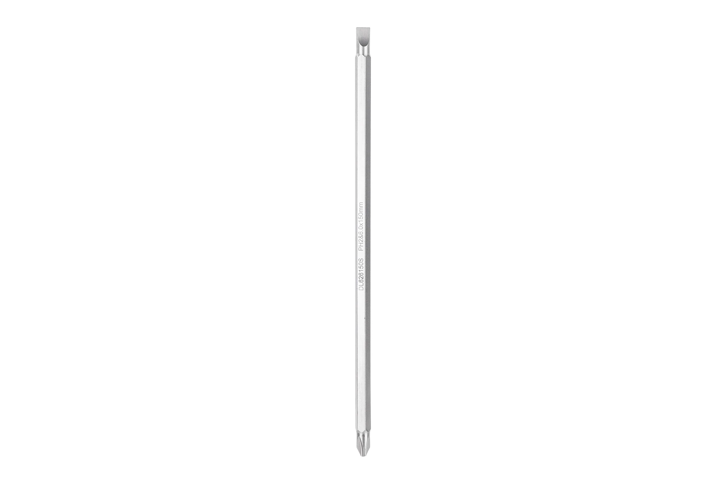 Двухсторонняя отвертка DELI DL626150S PH2+SL6x150 мм 98379