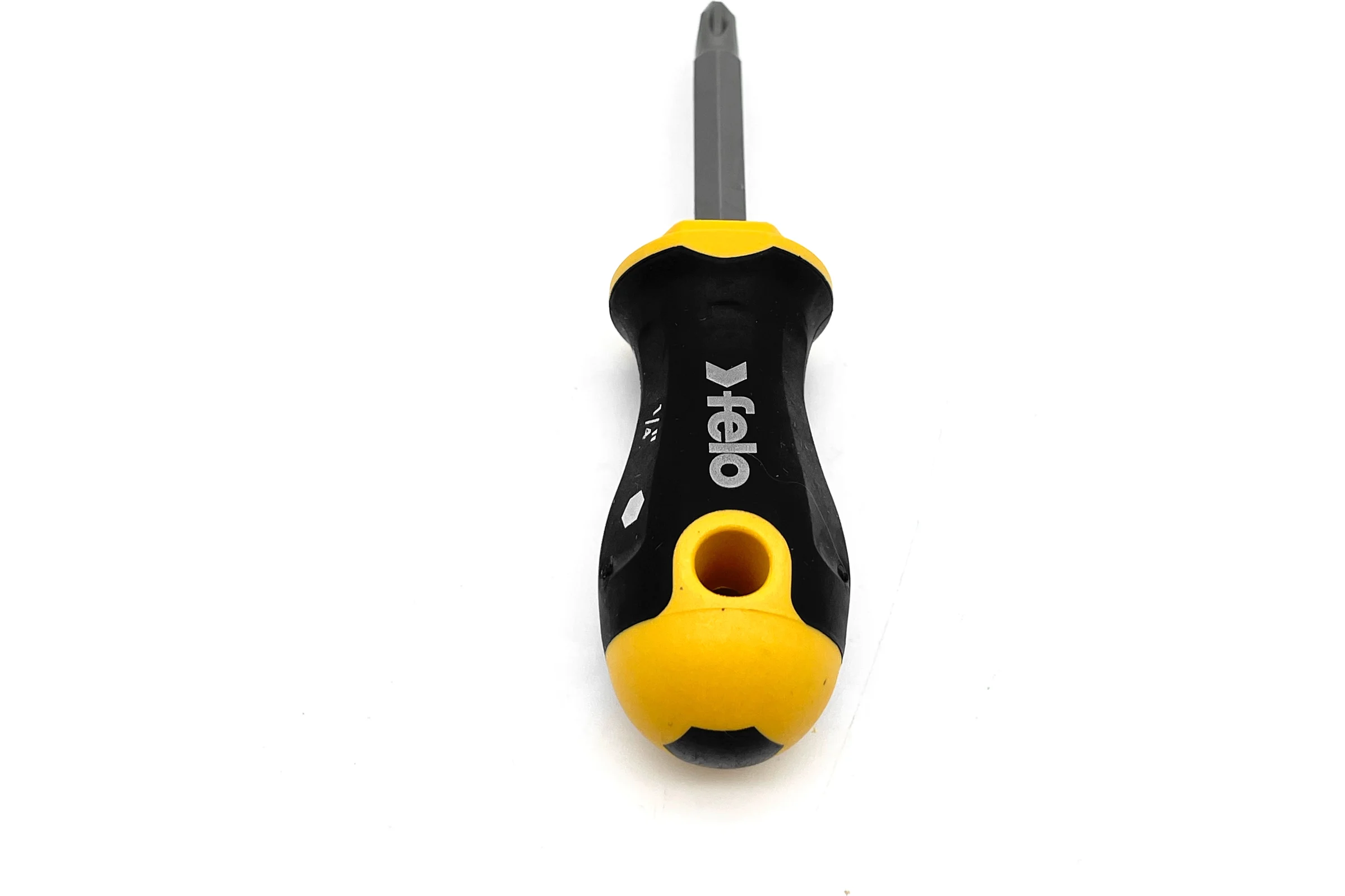 Отвертка Felo Ergonic Stubby с двухсторонней битой SL5.5хPH2, 60 мм 46926010