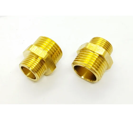 Переходной ниппель HG 1/2" x 3/8", 2 шт 1647843