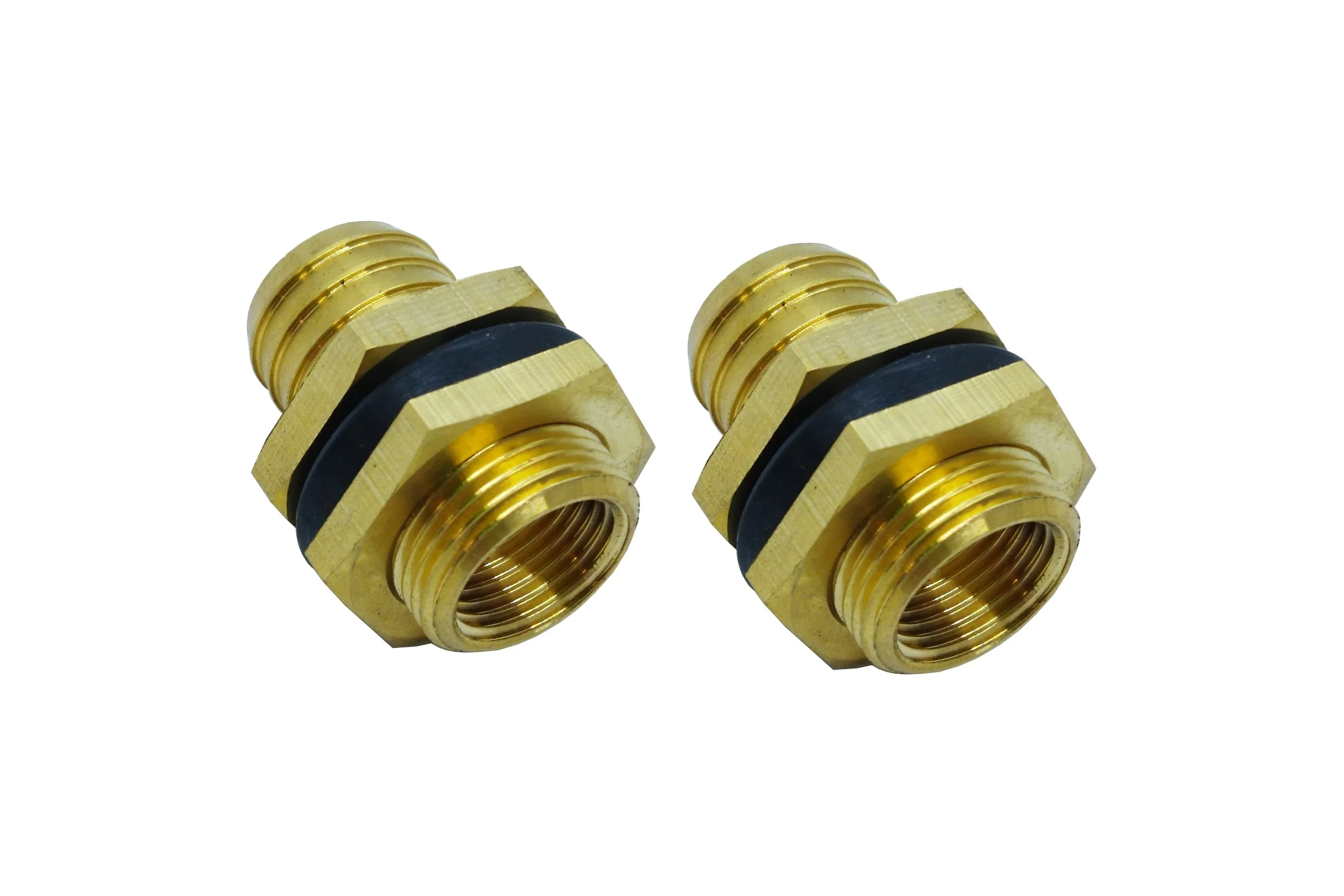 Штуцер для бочки HG 1/2" ВР х 3/4" НР х 25мм + уплотнитель, 2 шт 4960349