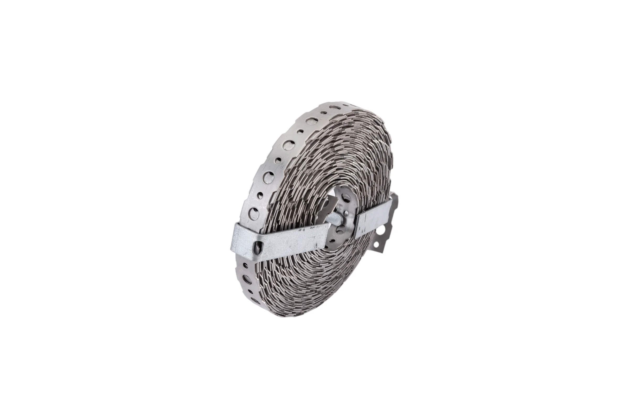 Перфорированная лента VORMANN 16x0,9 мм, 10 м, нержавеющая сталь 011403016