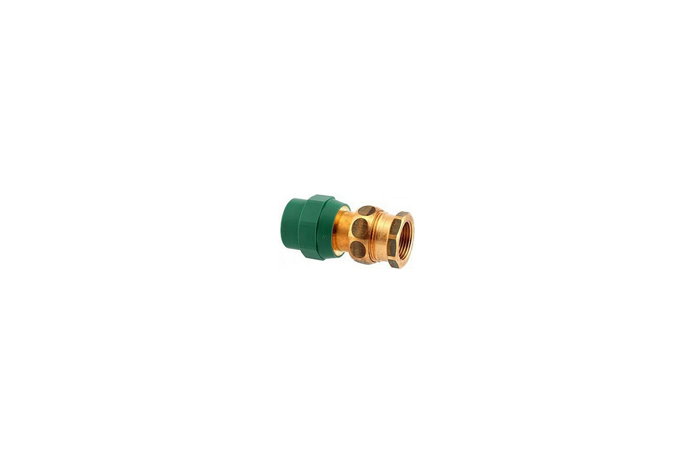 Муфта BANNINGER полипропиленовая, зеленая, переходник со сгоном - 40x1.1/4 ВР 5R51094711