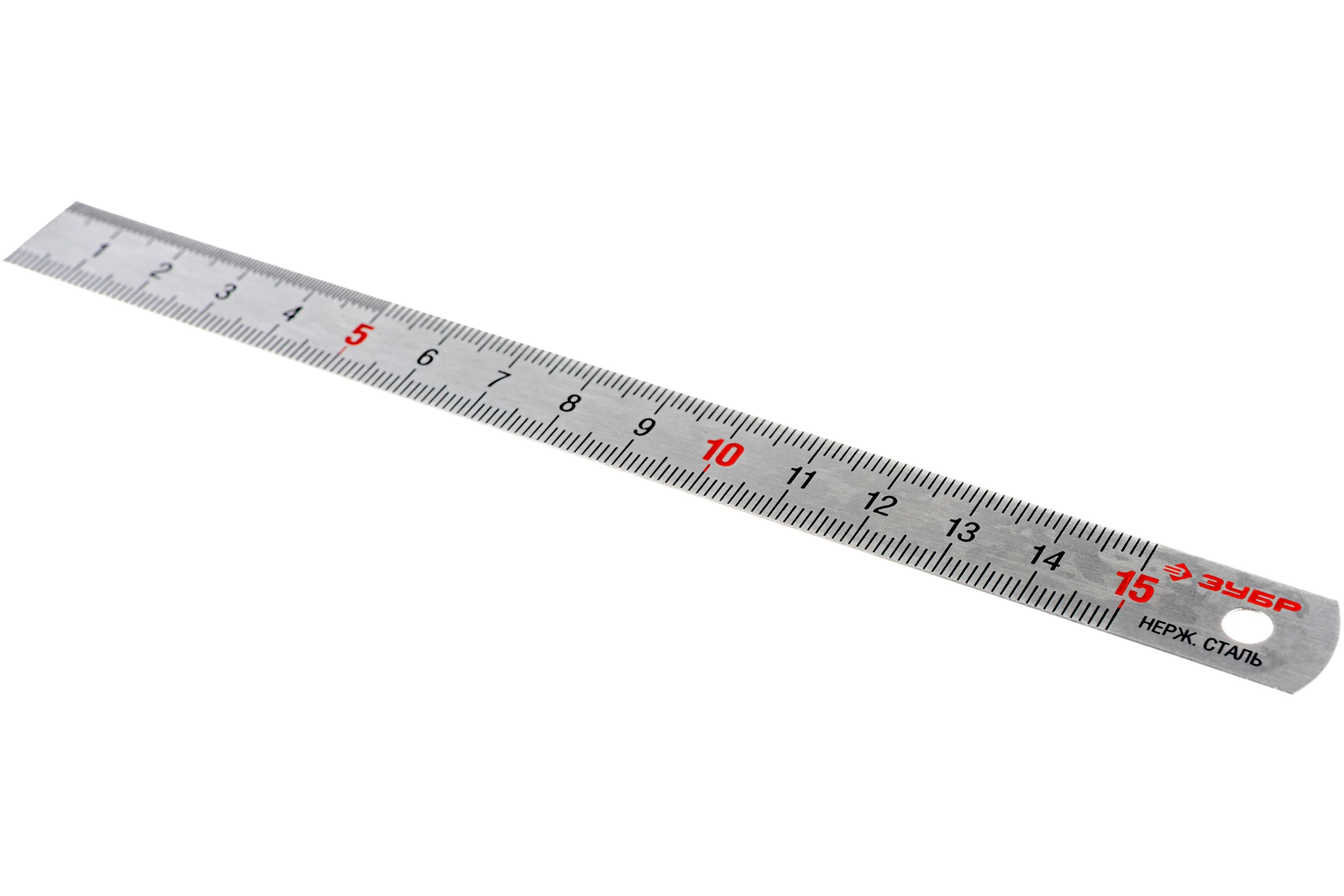Двусторонняя линейка ЗУБР 34280-0.5-015