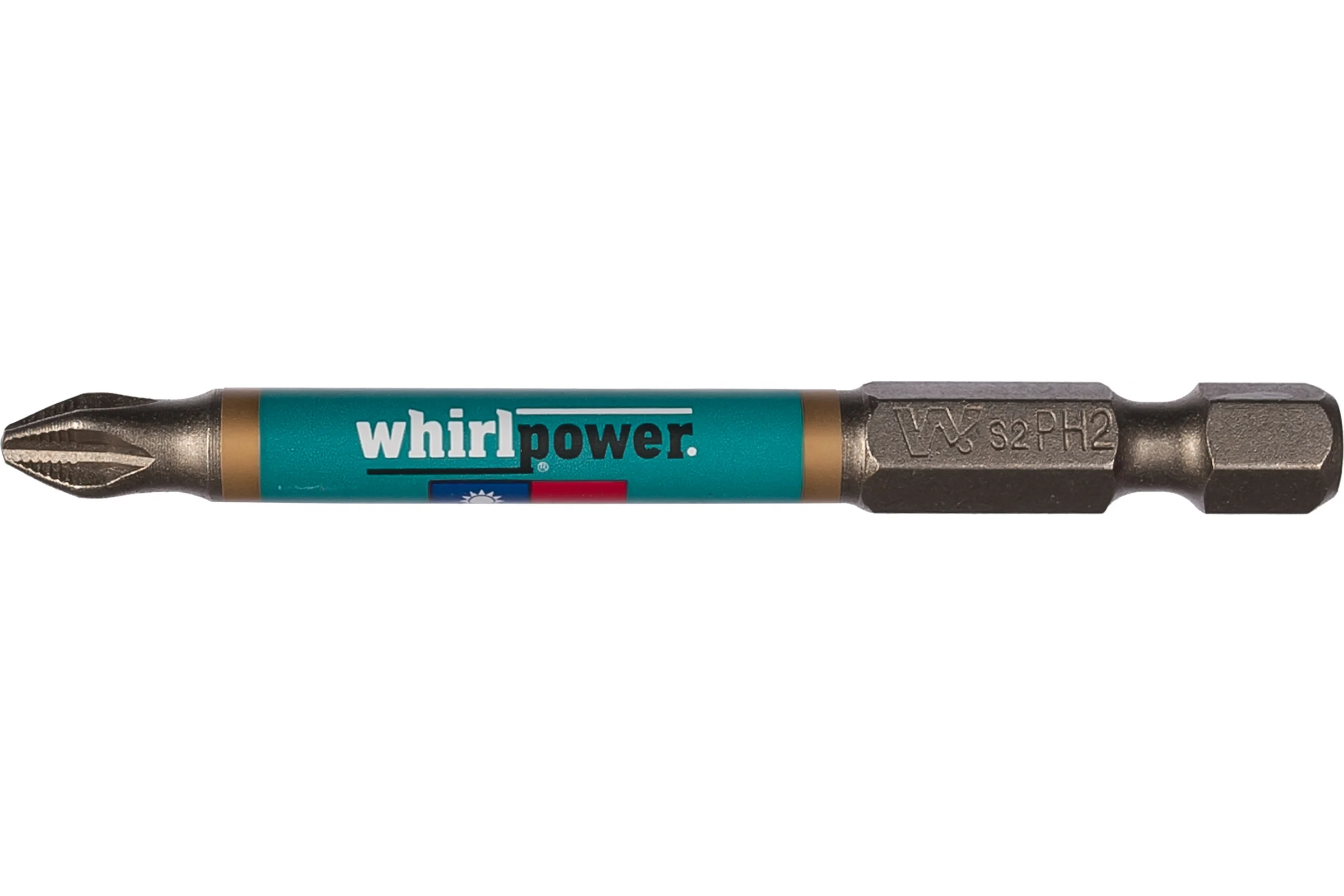 Биты (70 мм; PH 2; 10 шт.) WHIRLPOWER Профи 57579 (962-22-0702)