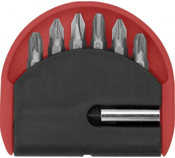 Набор бит (25 мм; TORX; 6 шт.) + адаптер (50 мм) FIT 57673
