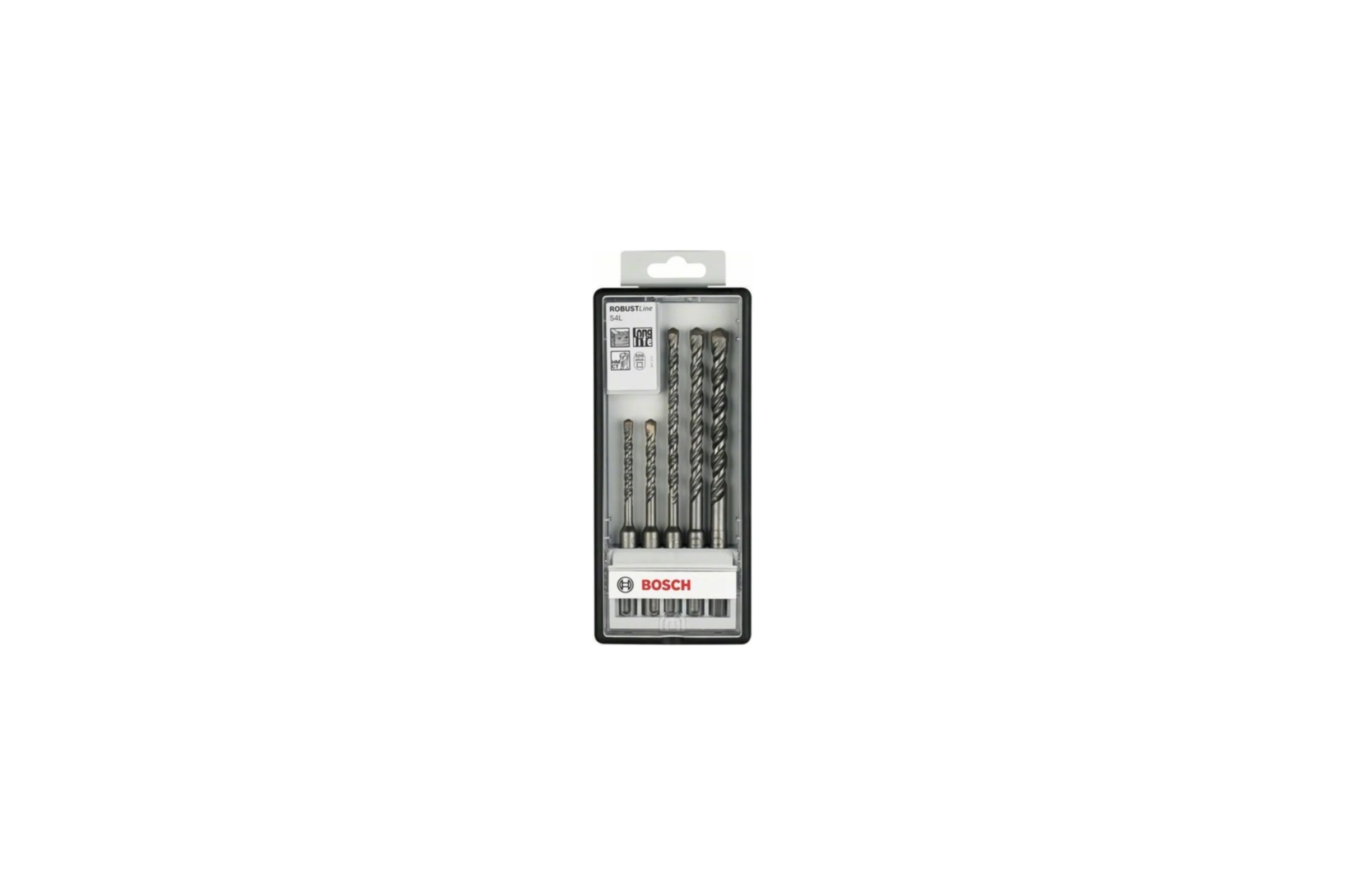 Набор буров Robust Line 5 шт. (100х160 мм; SDS+; S4L) Bosch 2607019929