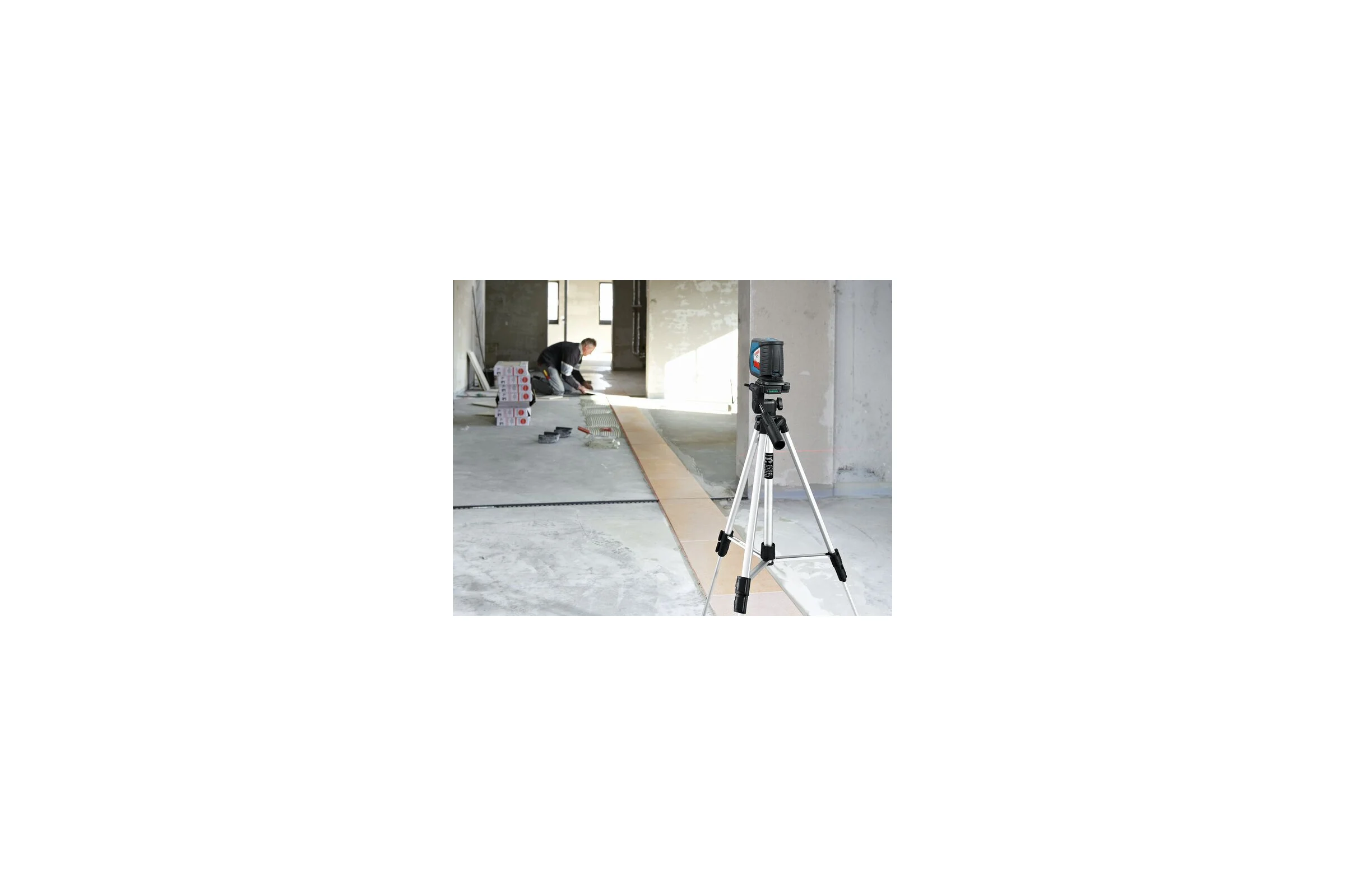 Лазерный нивелир GLL 2-50 + штатив BS 150 Bosch 0.601.063.105