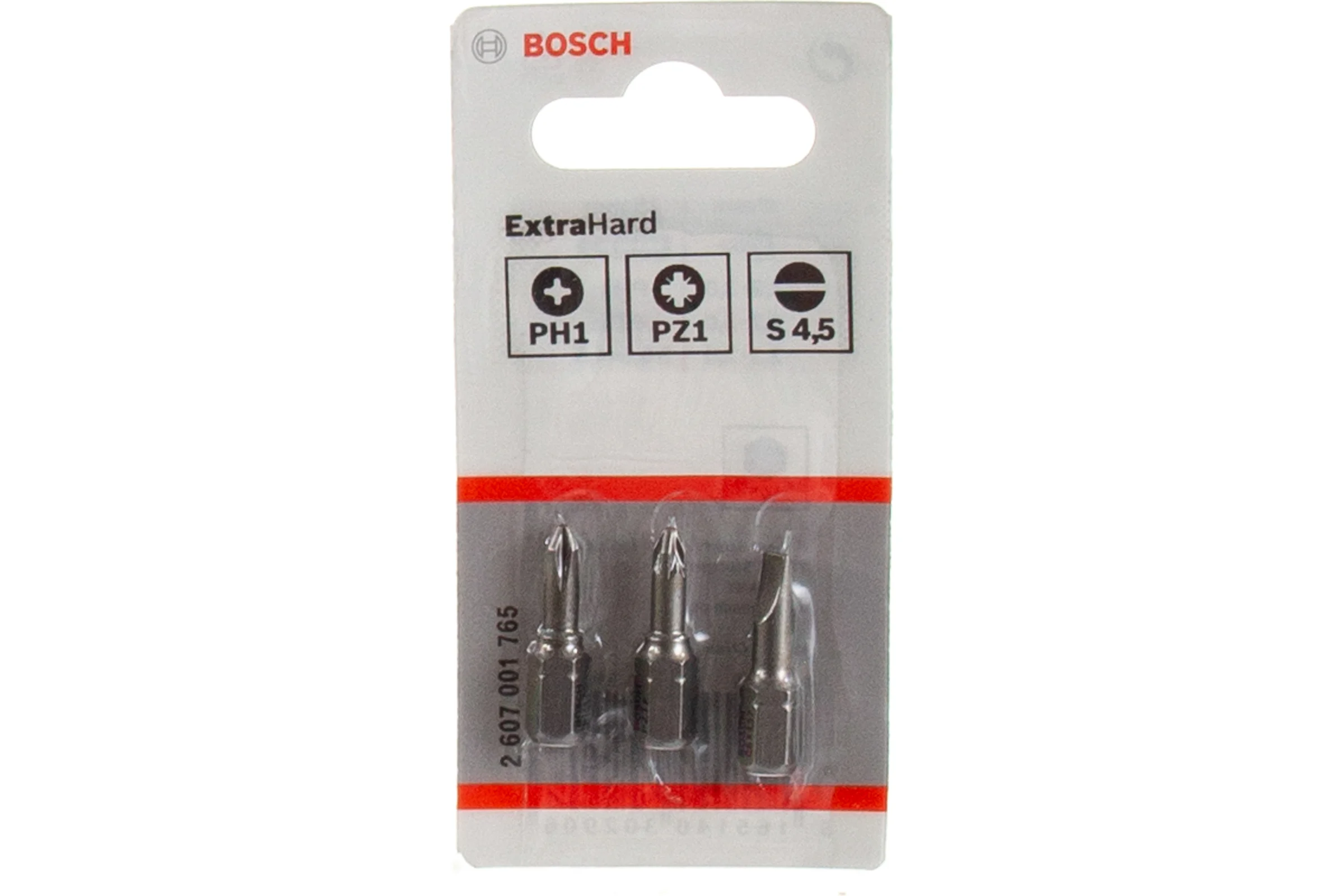 Набор бит Extra Hart 3 шт. (LS/PH/PZ; 25 мм) Bosch 2607001765