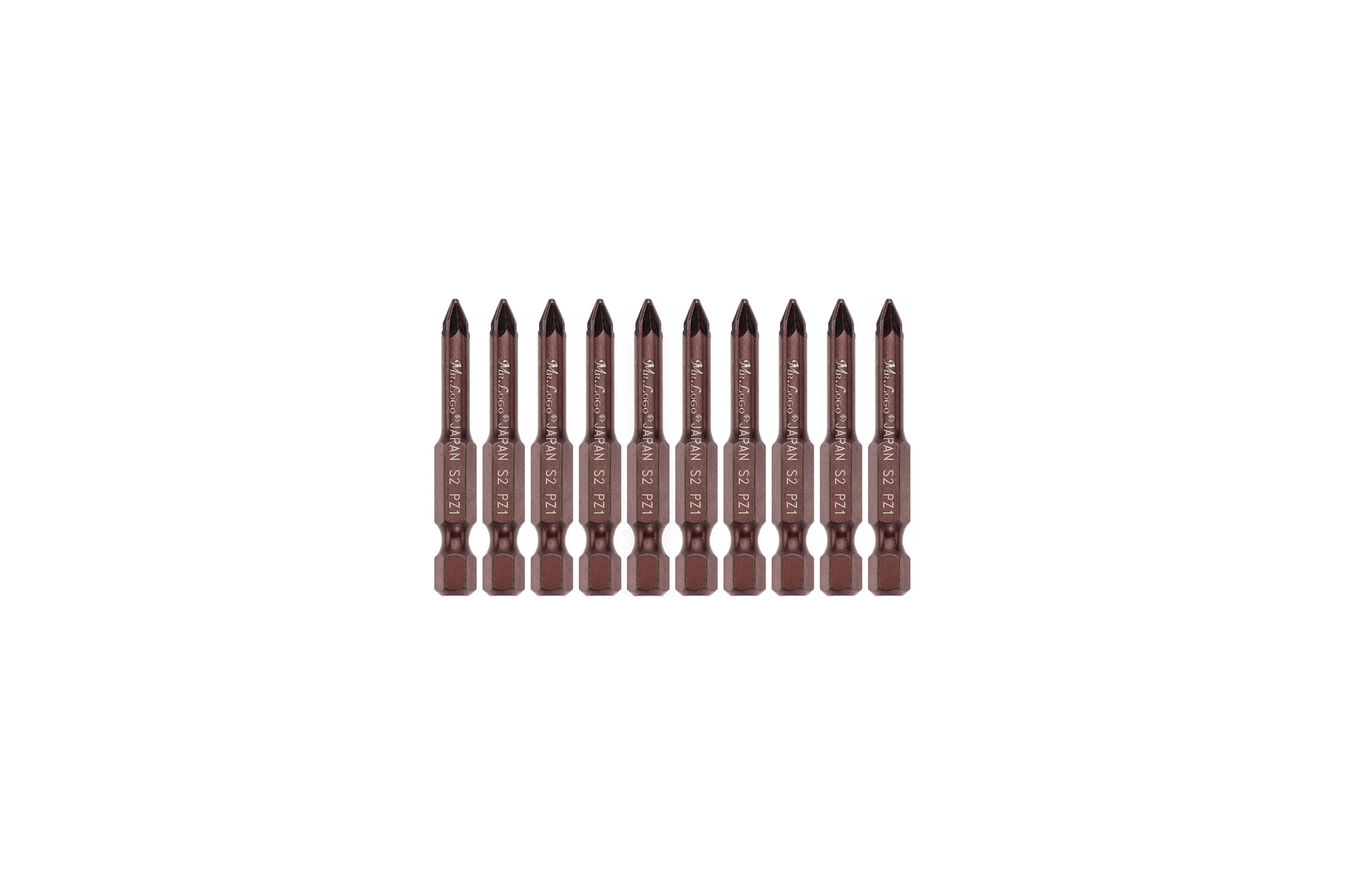 Бита PZ1, 50 мм, сталь - S2, 10 шт Mr. Logo A050PZ1-10