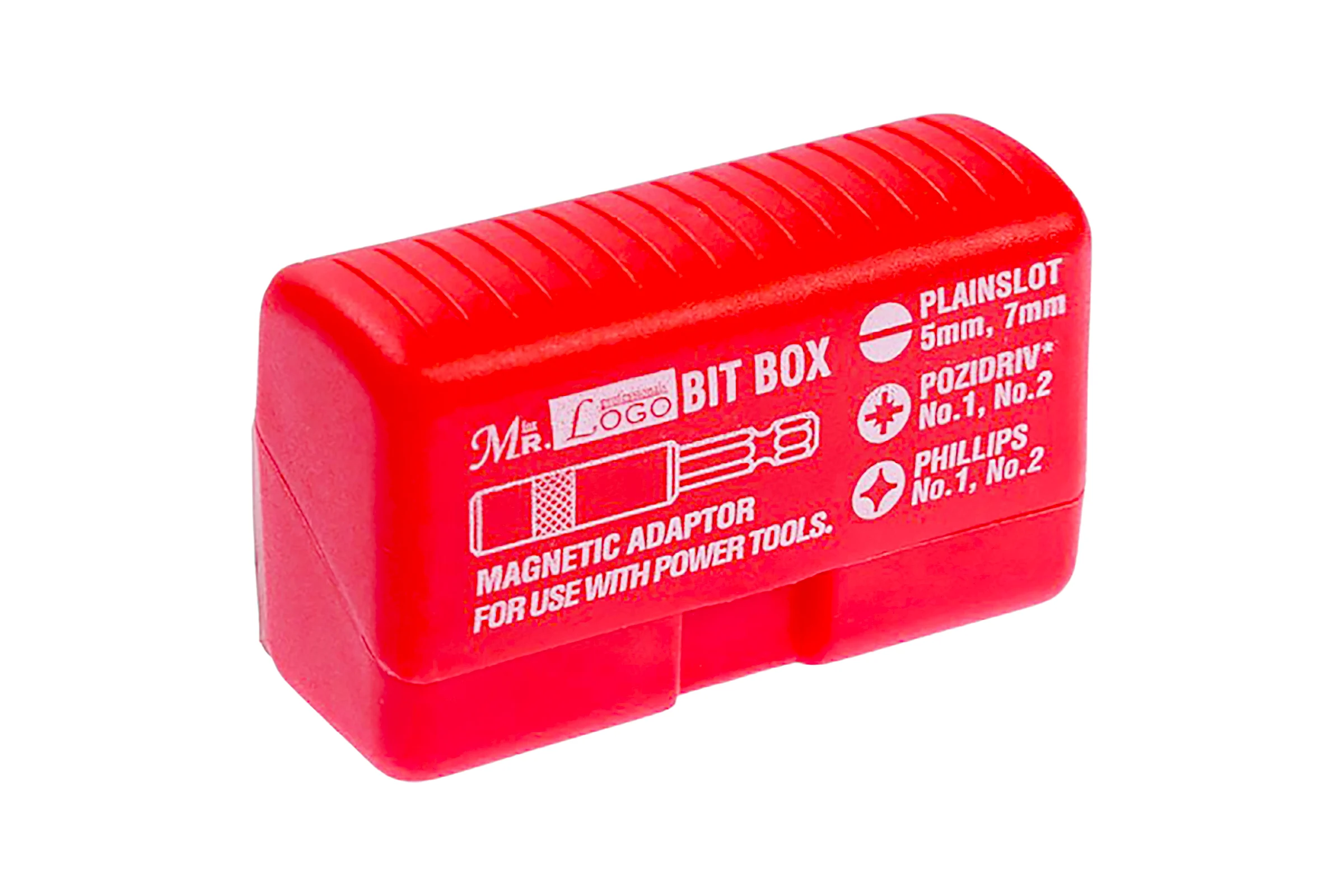 Набор насадок-бит CR-V 7 предметов (red) Mr. Logo SD-801B-AJ