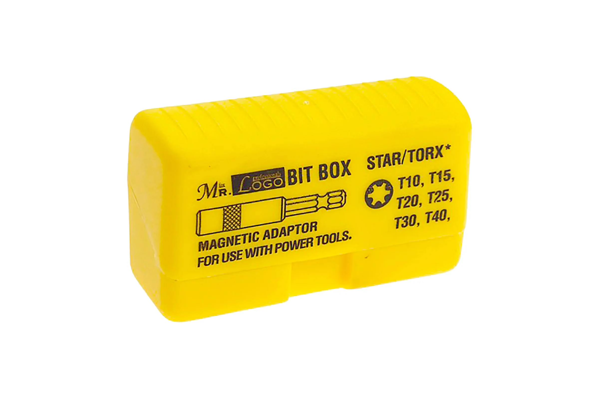 Набор насадок-бит CR-V 7 предметов (yellow) Mr. Logo SD-801B-AT