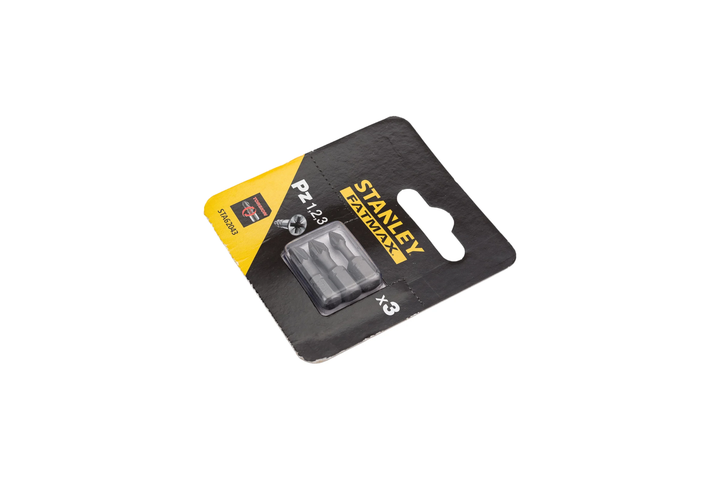 Биты FATMAX TORSION PZ1, 2, 3x25 мм, 3 шт Stanley STA62043-XJ