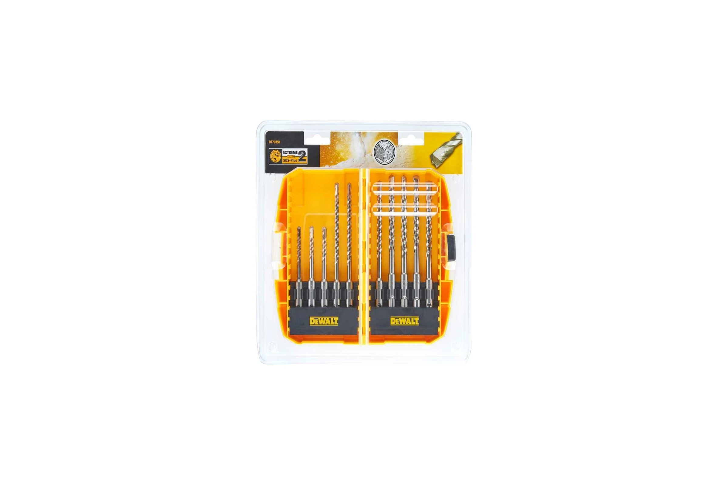 Набор буров SDS+ 10 шт Dewalt DT7935B-QZ