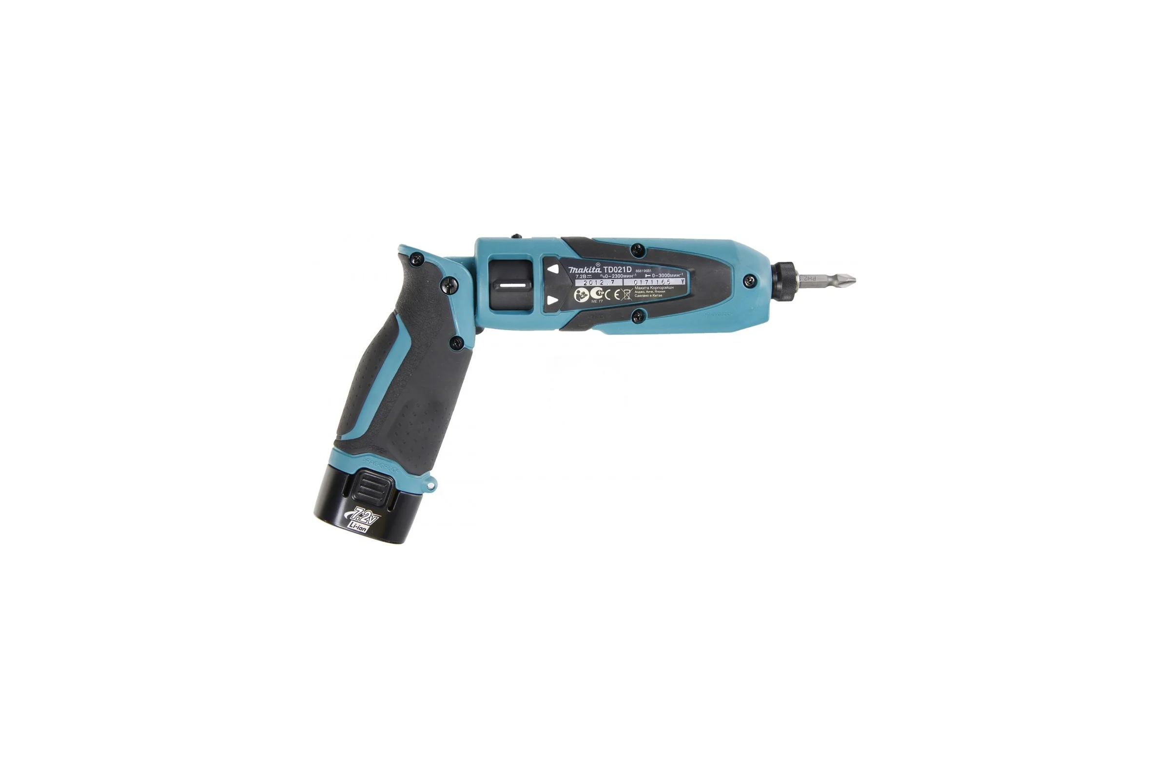 Аккумуляторная отвертка Makita TD021DSE