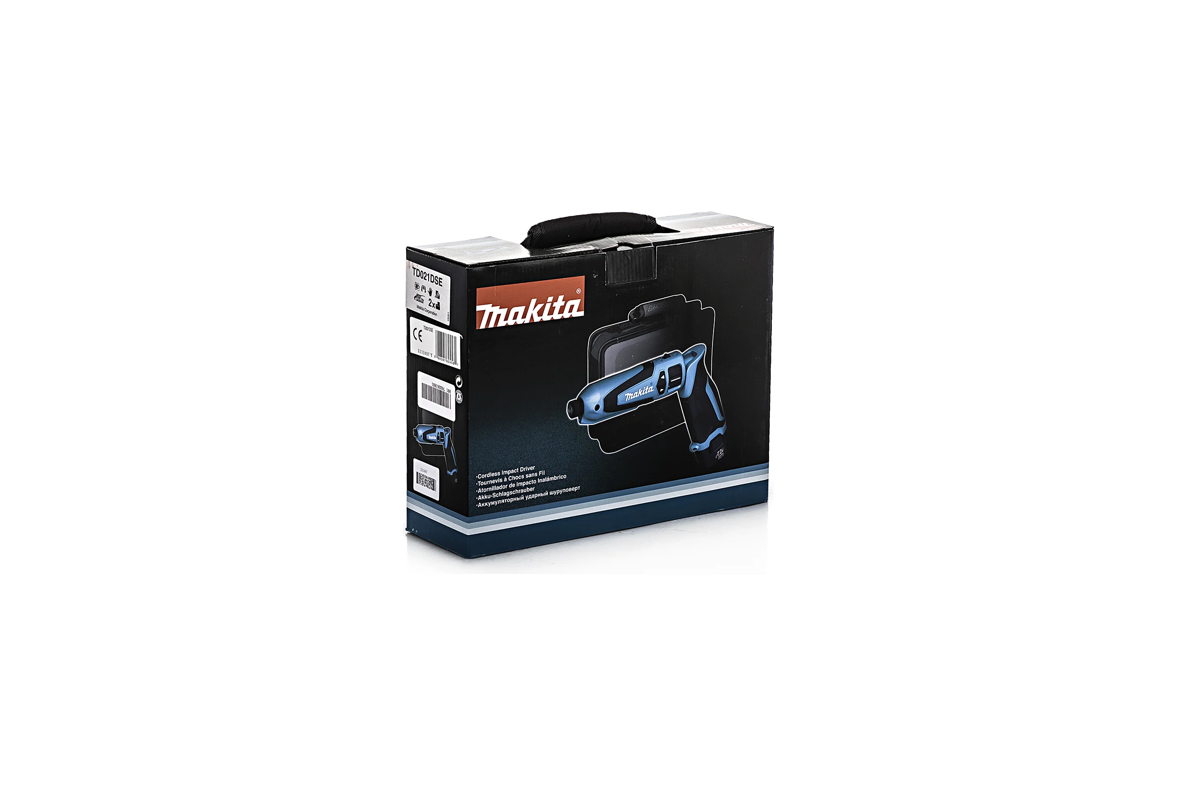 Аккумуляторная отвертка Makita TD021DSE